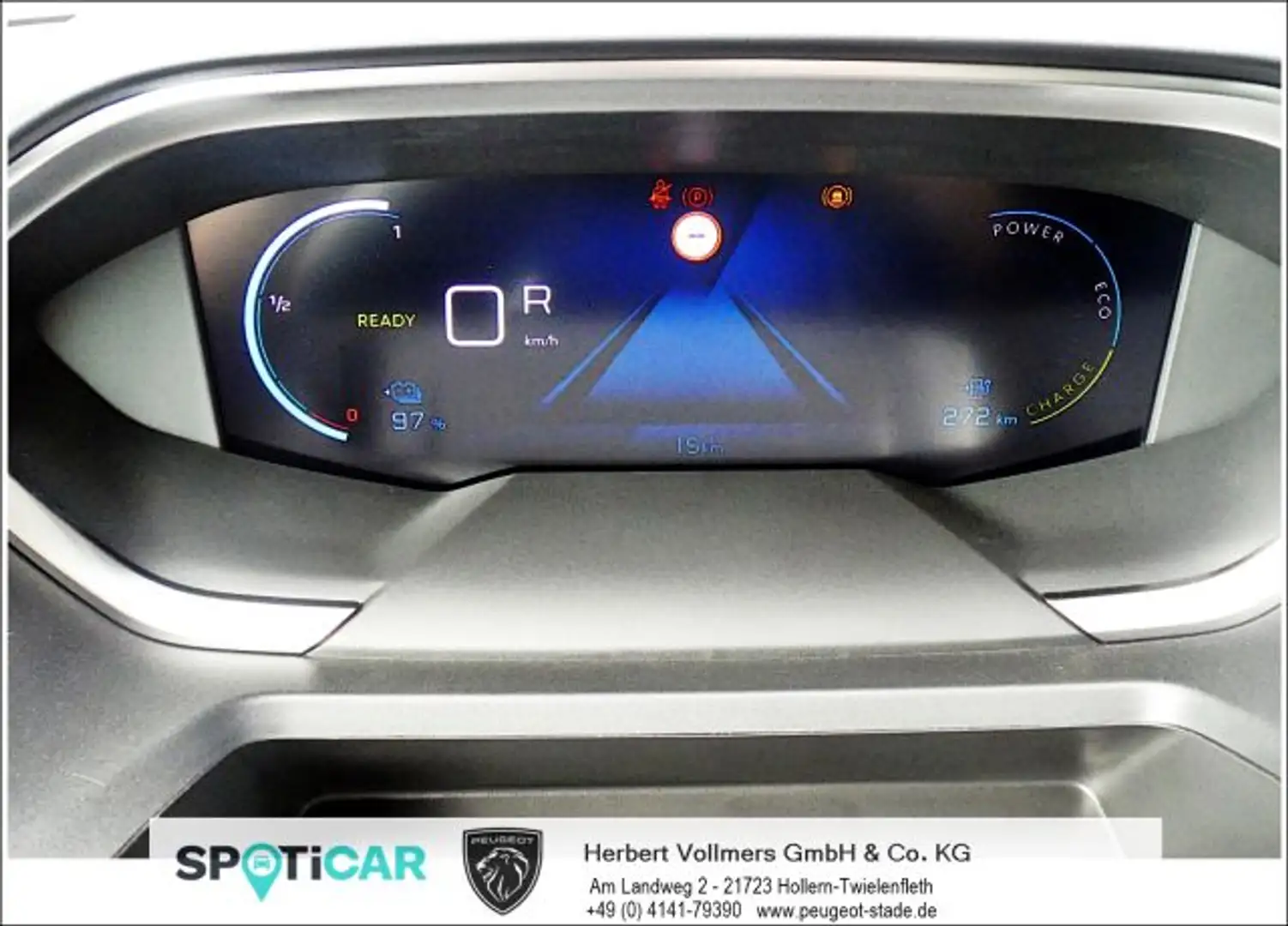 Peugeot Rifter Elektro L1 GT, Navi, SHZ, 11KW OBC Blau - 2