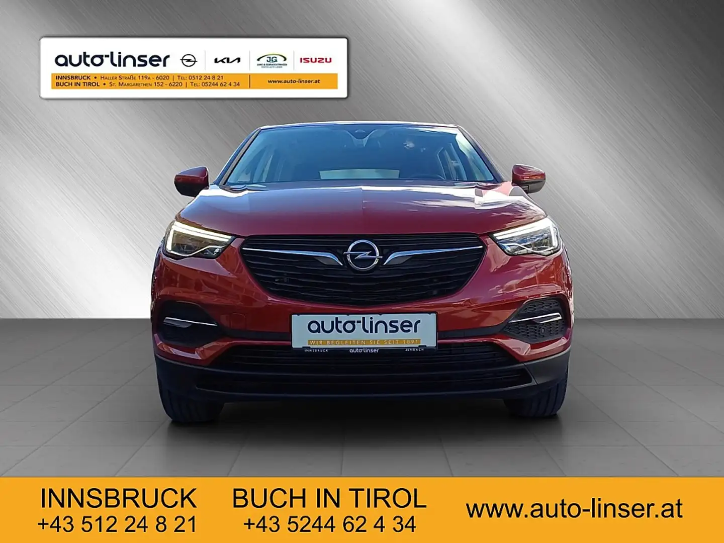 Opel Grandland X 1,2 Turbo Direct Injection Edition Start/Stop Rot - 2