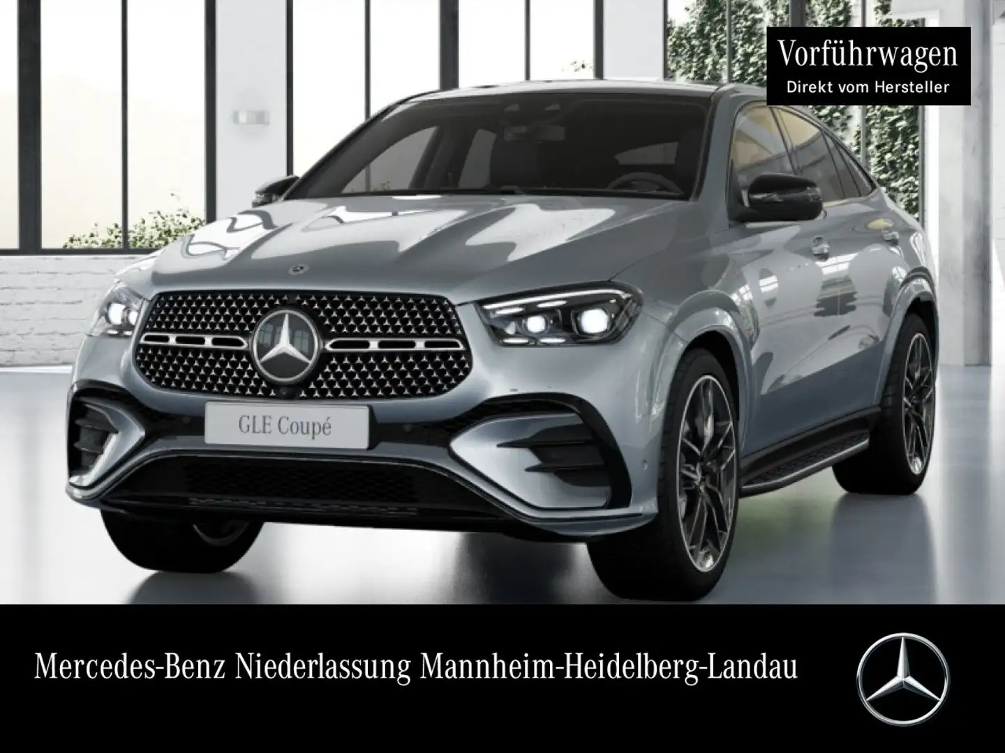 Mercedes-Benz GLE 450 d Coupé 4M AMG+NIGHT+PANO+360+AHK+HUD+9G Zilver - 1