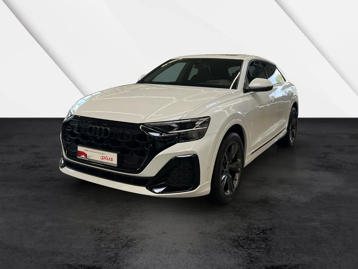 Audi Q8 50 TDI quattro S line Black B&O HuD PANO AHK MA... Білий - 2