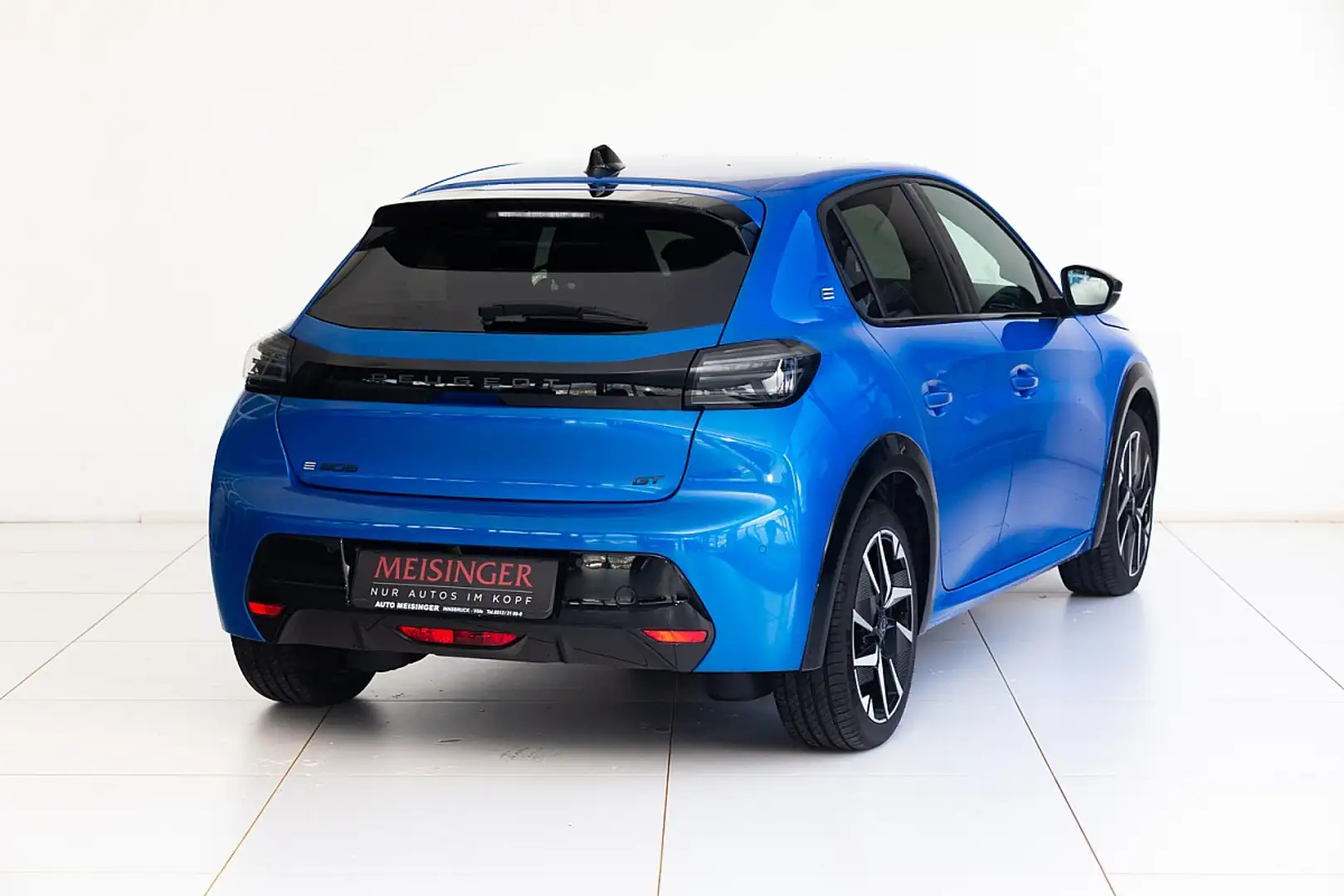 Peugeot e-208 156PS 51kWh GT Blau - 2