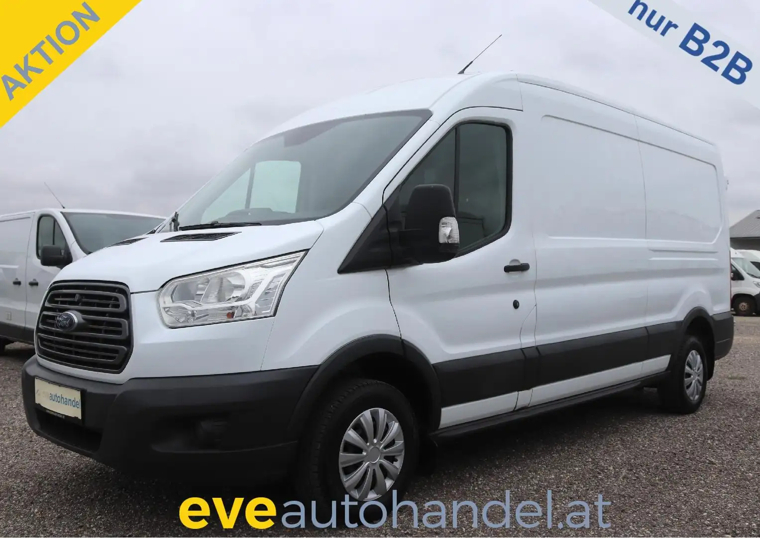 Ford Transit L3H2 Kasten 2,2 TDCi TEL TEMP KLIMA Weiß - 1