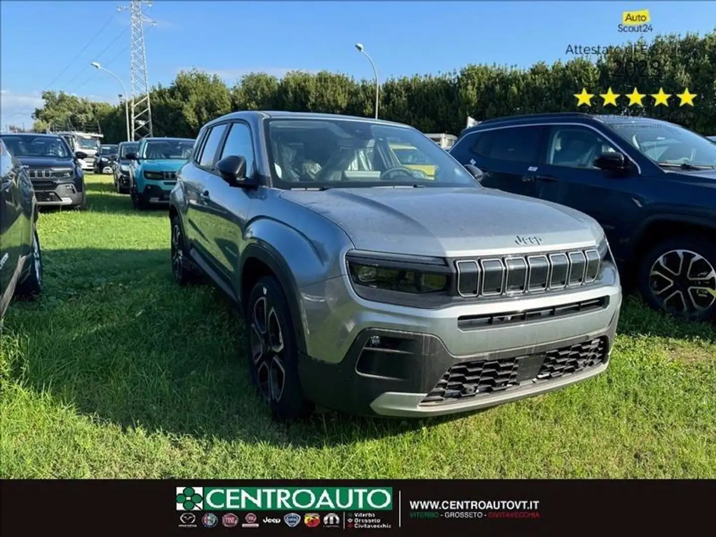Jeep Avenger 1.2 turbo Summit fwd 100cv Grigio - 1