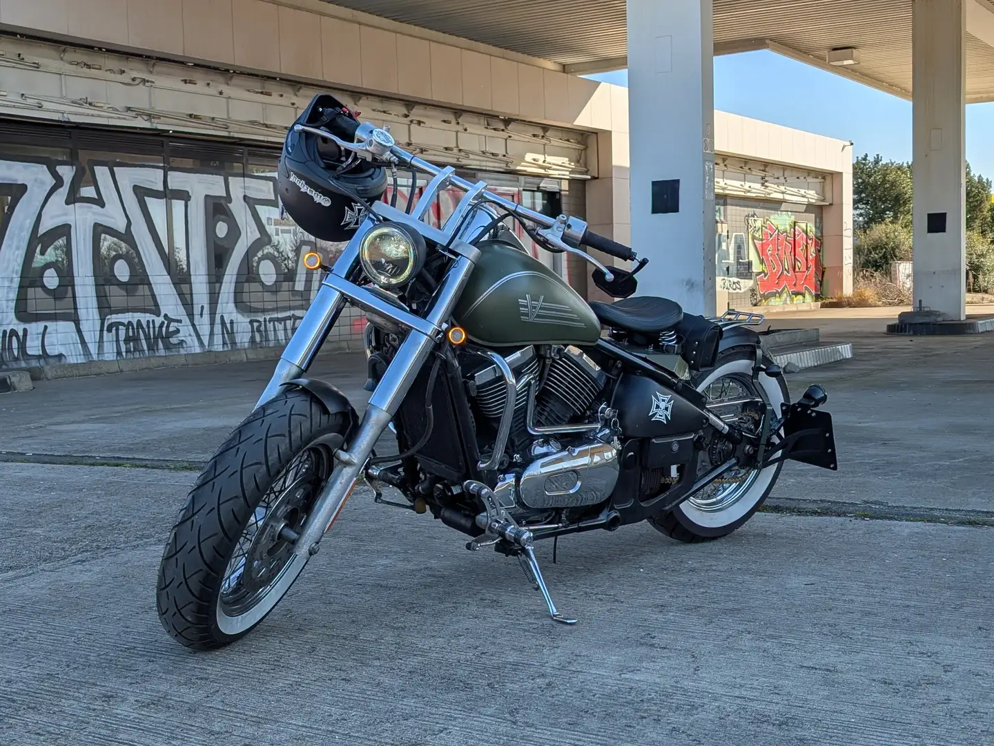 Kawasaki VN 800 VN 800 Classic Verde - 1