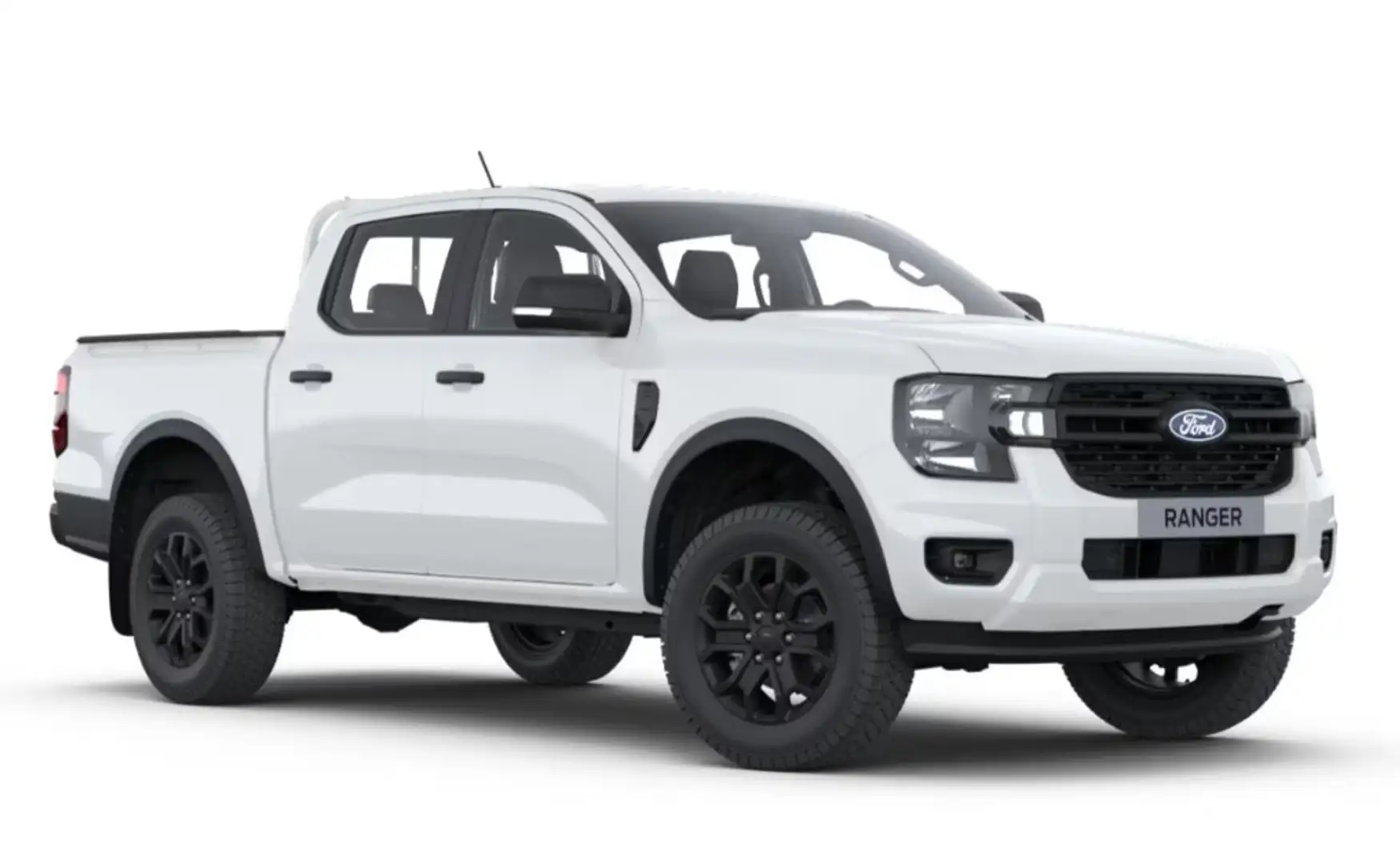 Ford Ranger Doppelkabine XLT 2.3L EcoBoost PHEV Weiß - 2