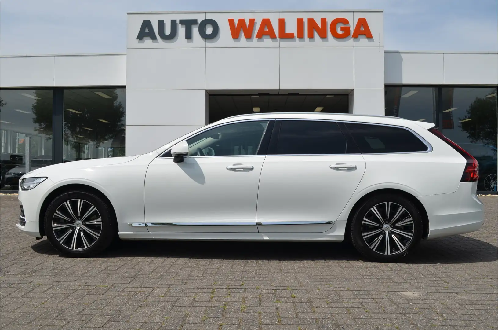 Volvo V90 2.0 B4 Inscription 2x Memory stoel | Pilot assist Wit - 2