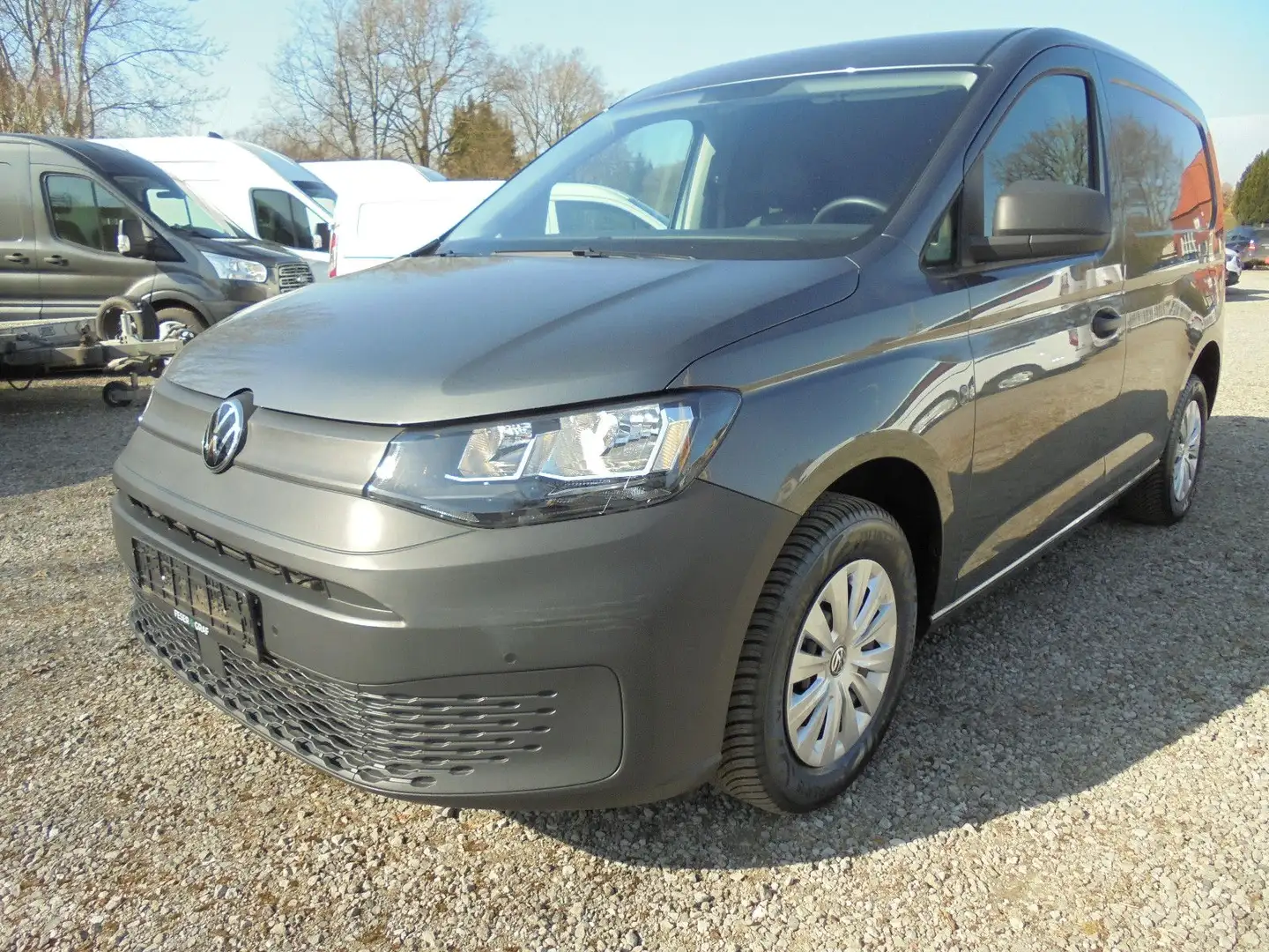Volkswagen Caddy 2.0 TDI Cargo Kasten 1. Hand AHK mögl. DAB Gris - 1