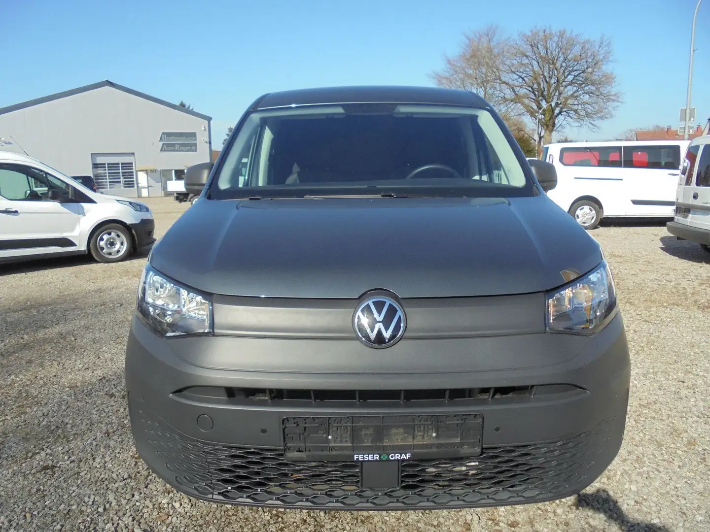 Volkswagen Caddy 2.0 TDI Cargo Kasten 1. Hand AHK mögl. DAB Gris - 2