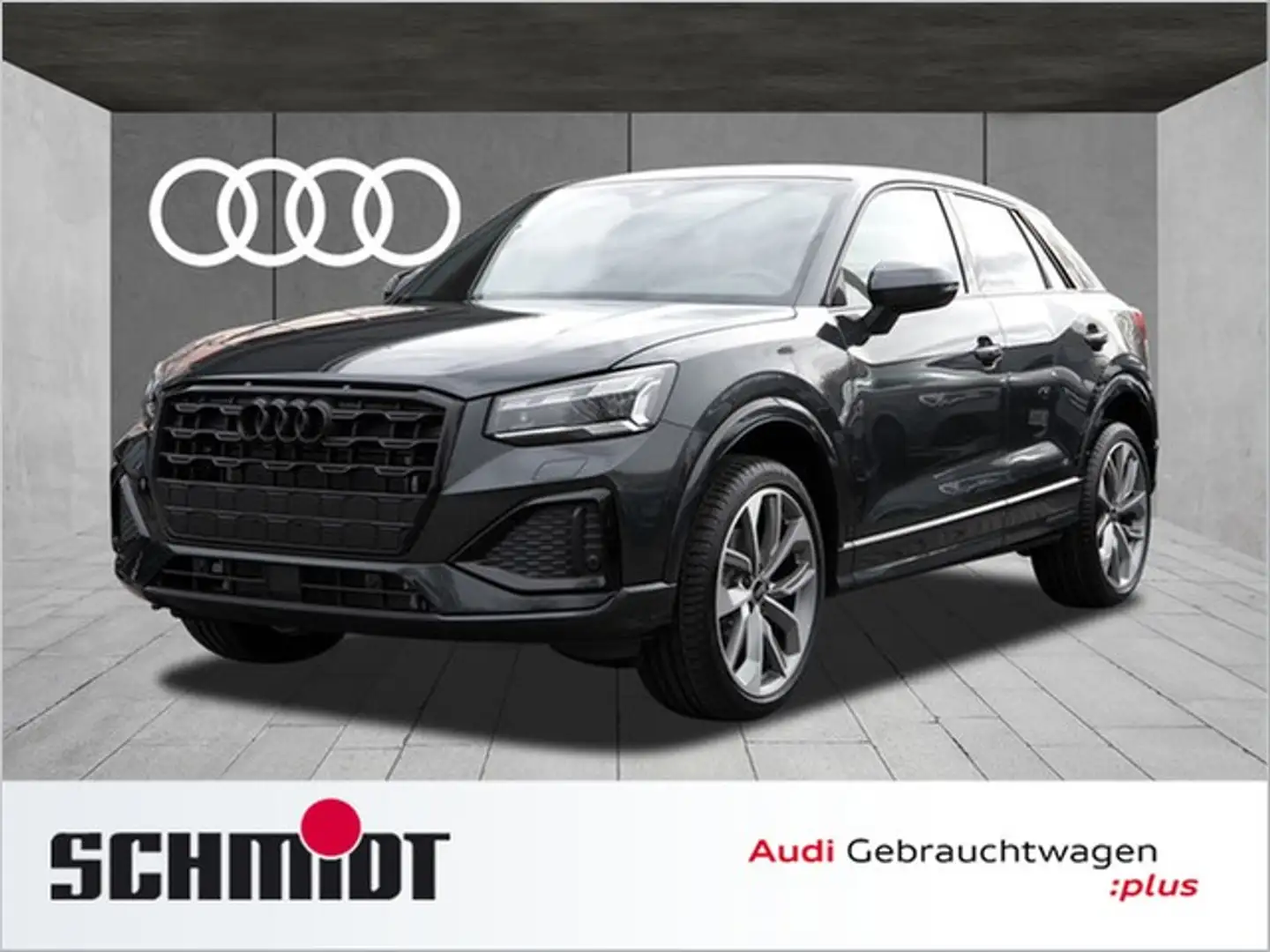 Audi Q2 35 TFSI Advanced S line LM19 ACC AHK Matrix LED... Grau - 1