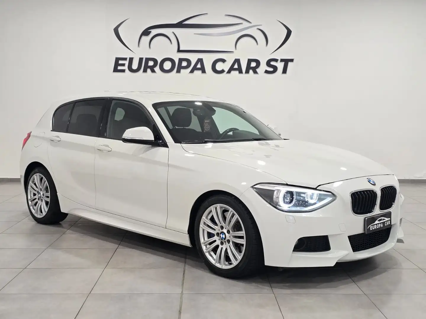 BMW 120 120d 5p. Msport Blanc - 2