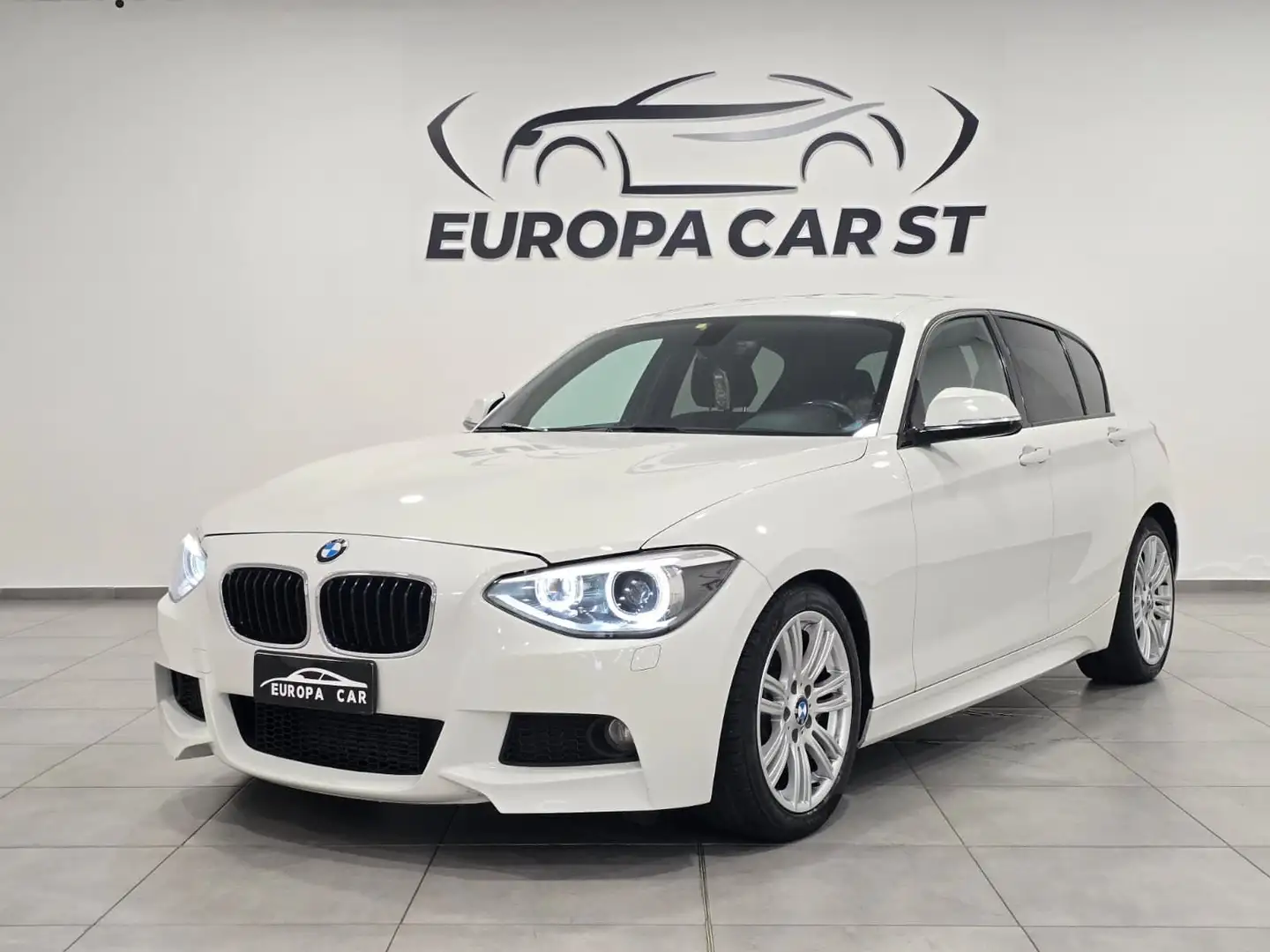 BMW 120 120d 5p. Msport Blanc - 1