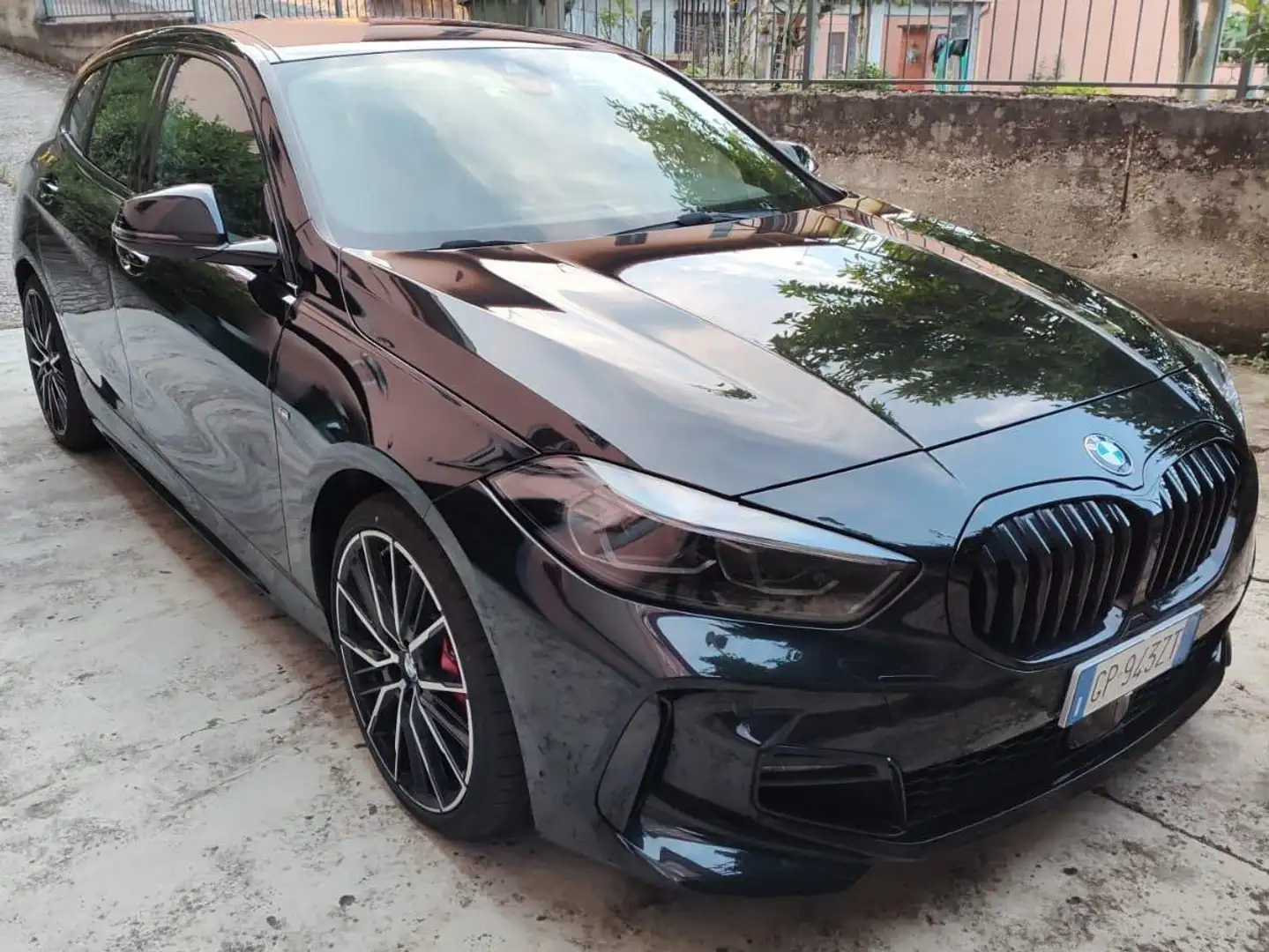 BMW 118 Serie 1 F40 118d Msport auto Nero - 1