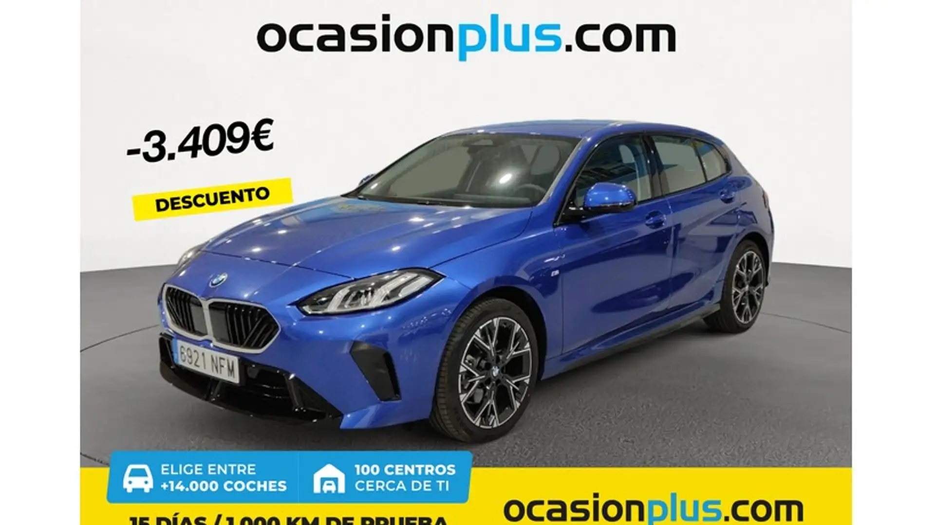 BMW 116 120dA Blau - 1