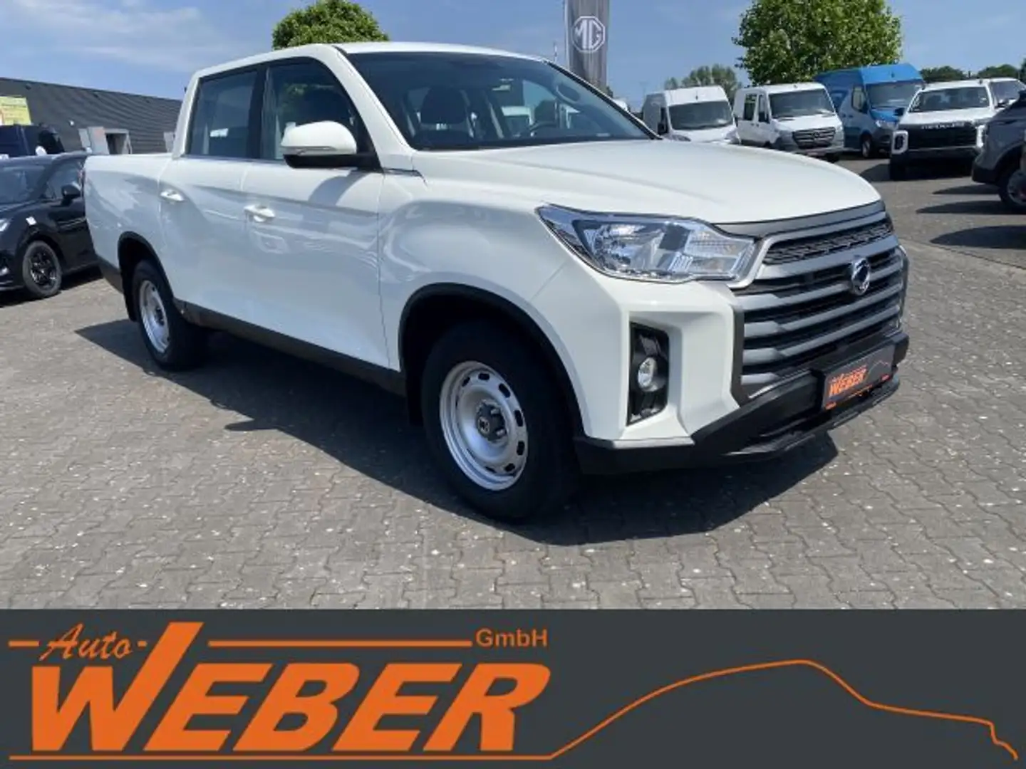 KGM Sonstige Musso Grand 2.2 4WD Automatik Klima Weiß - 2