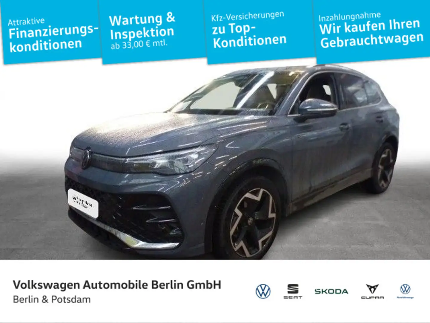 Volkswagen Tiguan R-Line 1,5 l eTSI DSG Grau - 1