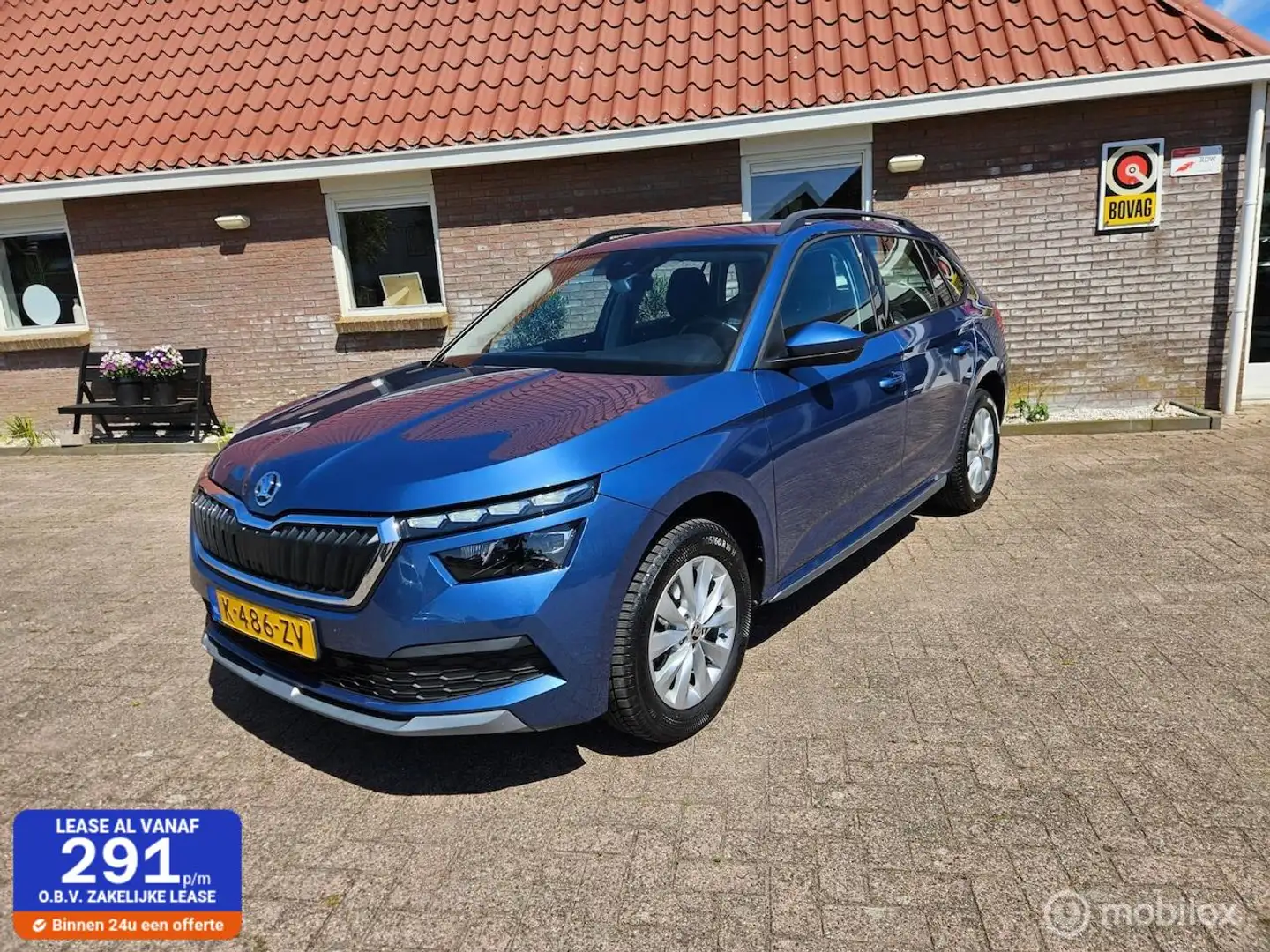 Skoda Kamiq 1.0 TSI Business Edition Trekhaak Blauw - 1