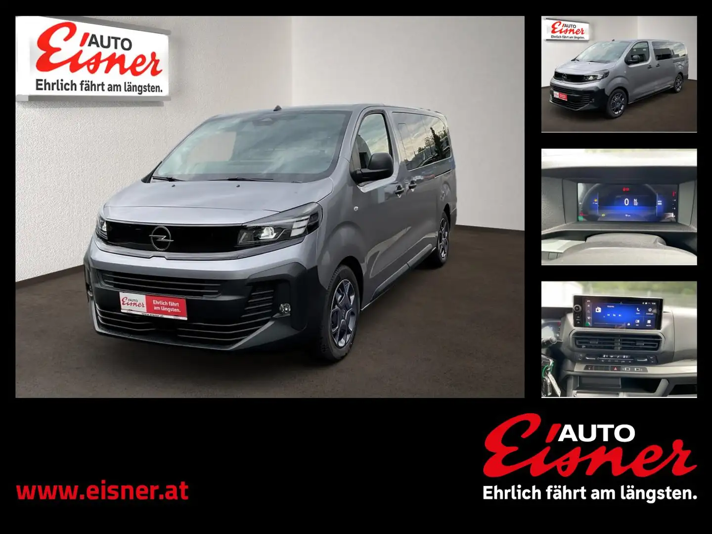 Opel Vivaro Kombi 2.2 D (L3) XL AHK AUT Facelift PDC Grau - 1