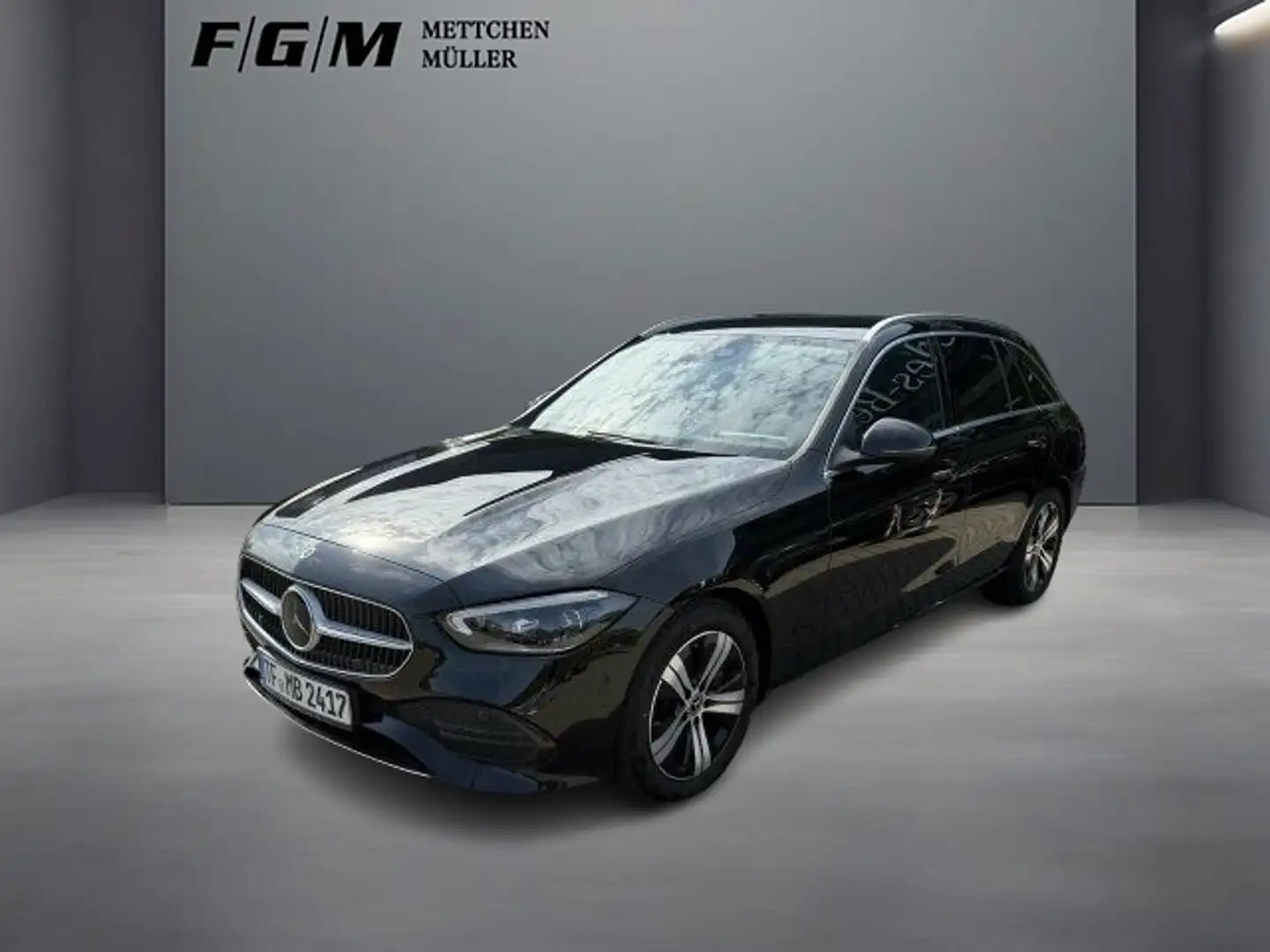 Mercedes-Benz C 200 T d Avantgarde +LED+MBUX+AHK+Navi+Cam+AUT Noir - 1