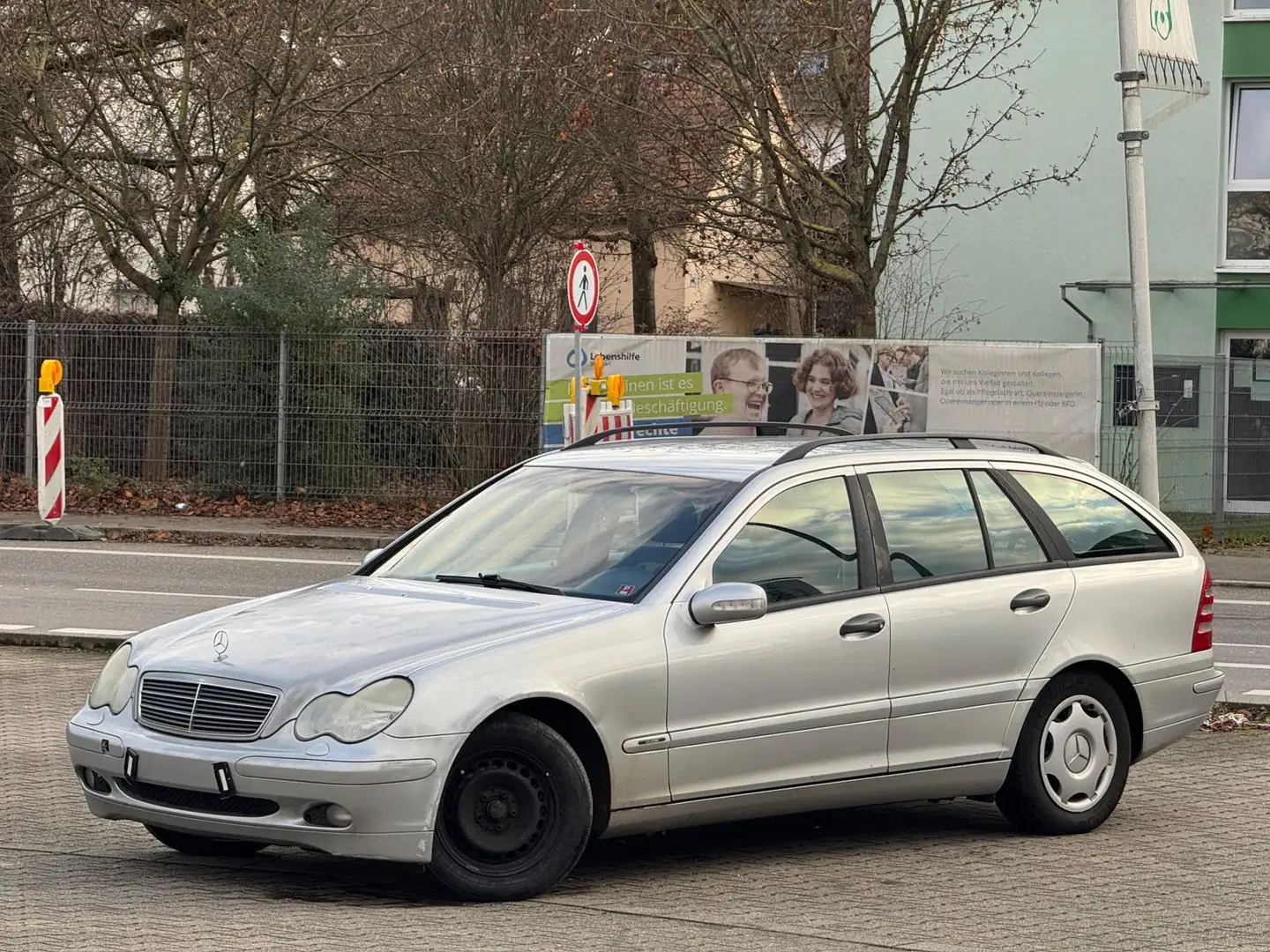 Mercedes-Benz C 200 C-Klasse T CDI Elegance Silber - 2