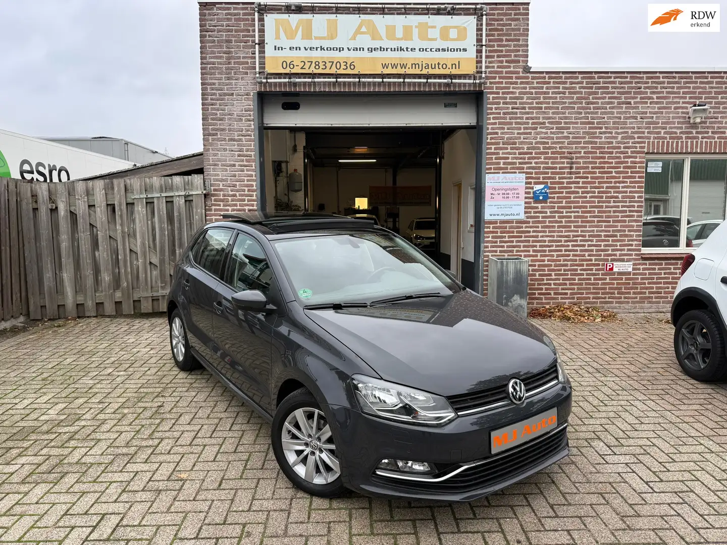 Volkswagen Polo 1.2 TSI Highline DSG panoramadak cruise control Gris - 1