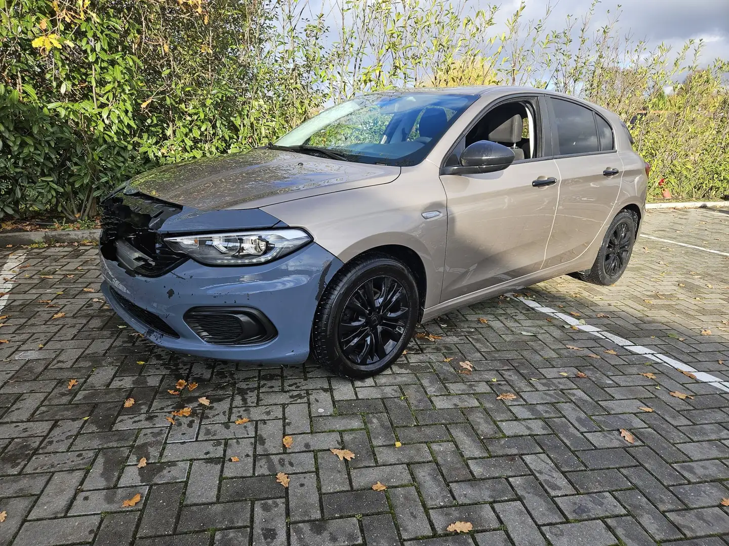 Fiat Tipo 1.4i EURO6d✅👉117.947KM👈FRAIS CARROSSERIE Gris - 1