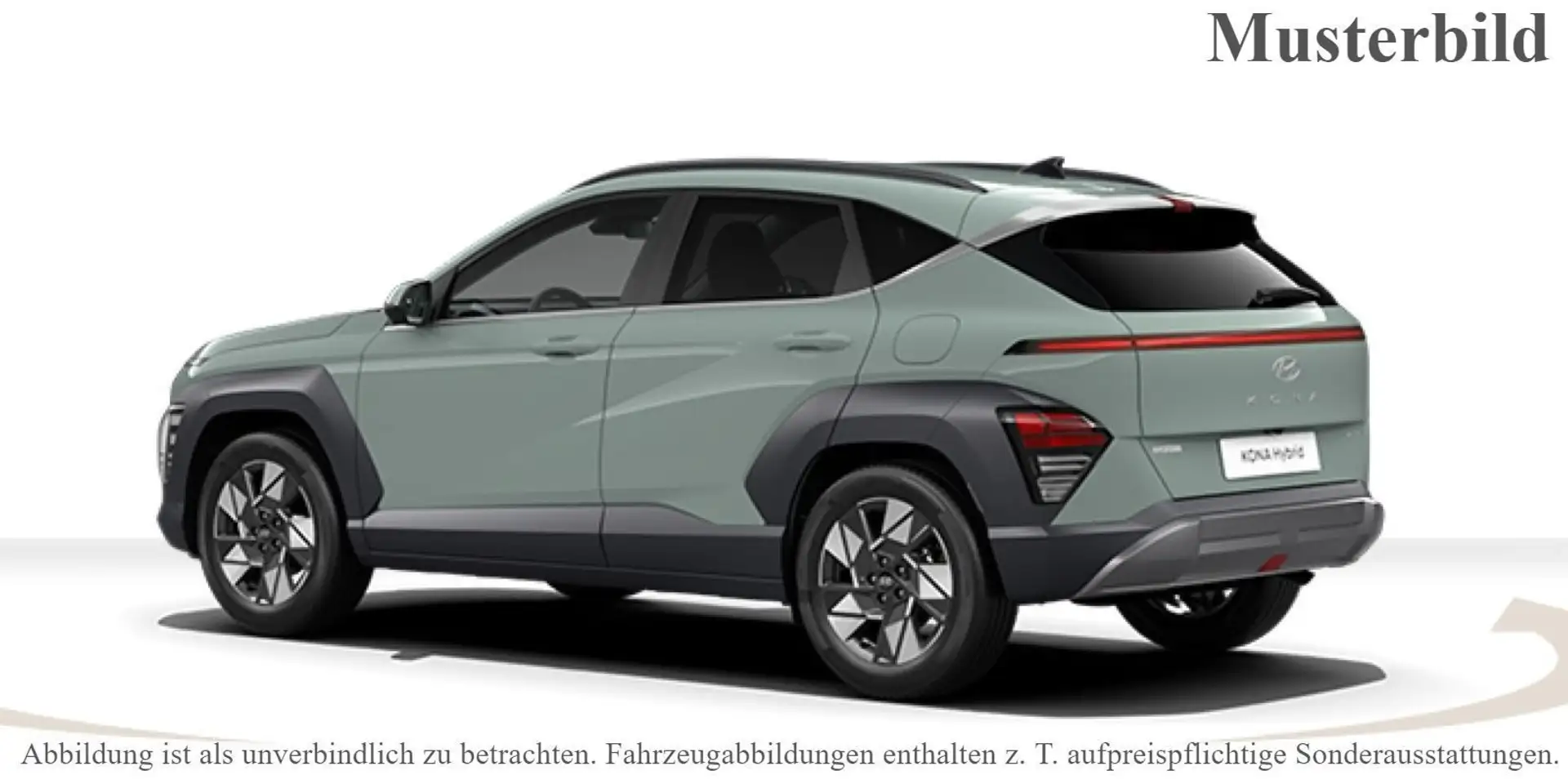 Hyundai KONA KONA Prime*SitzP*360Kam*Leder*LED*el.Heckl*el.Si Grün - 2