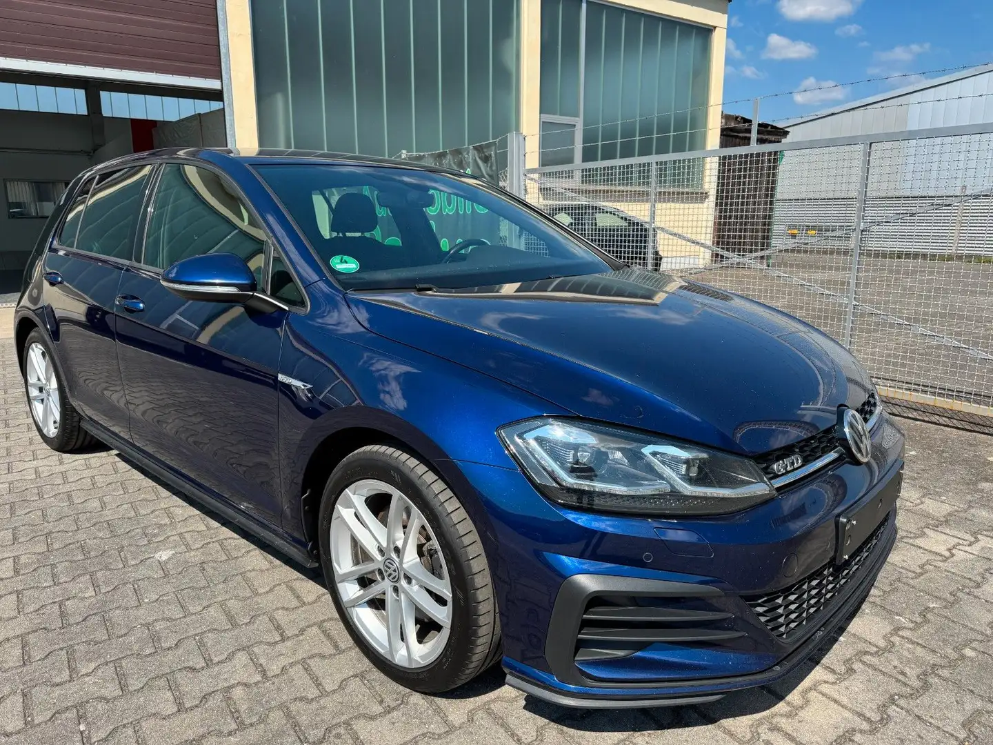 Volkswagen Golf VII GTD BMT°AHK°LED°VIRT°NAVI°1.HD. Blauw - 1