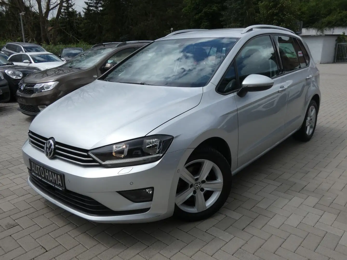 Volkswagen Golf Sportsvan BMT 110PS *BT*TOTW*PARKLENK* Silber - 1
