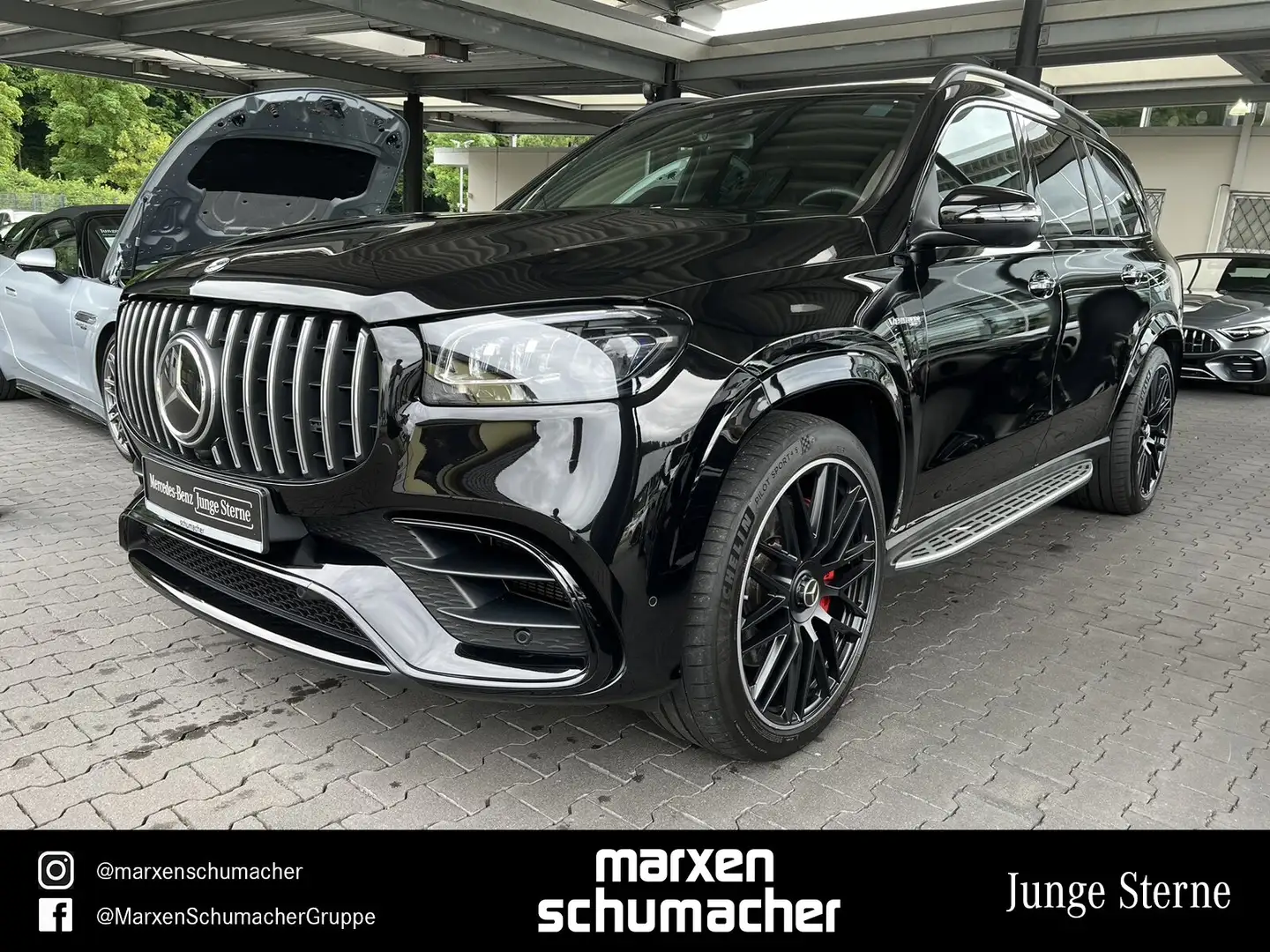 Mercedes-Benz GLS 63 AMG AMG GLS 63 4M+ 7Sitze+Drivers+AHK+Pano+Massage LED Negru - 1