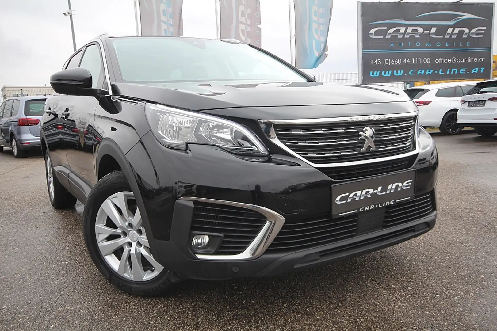 Peugeot 5008 1,5 BlueHDI 130 S&S EAT8 Active Aut. Schwarz - 1