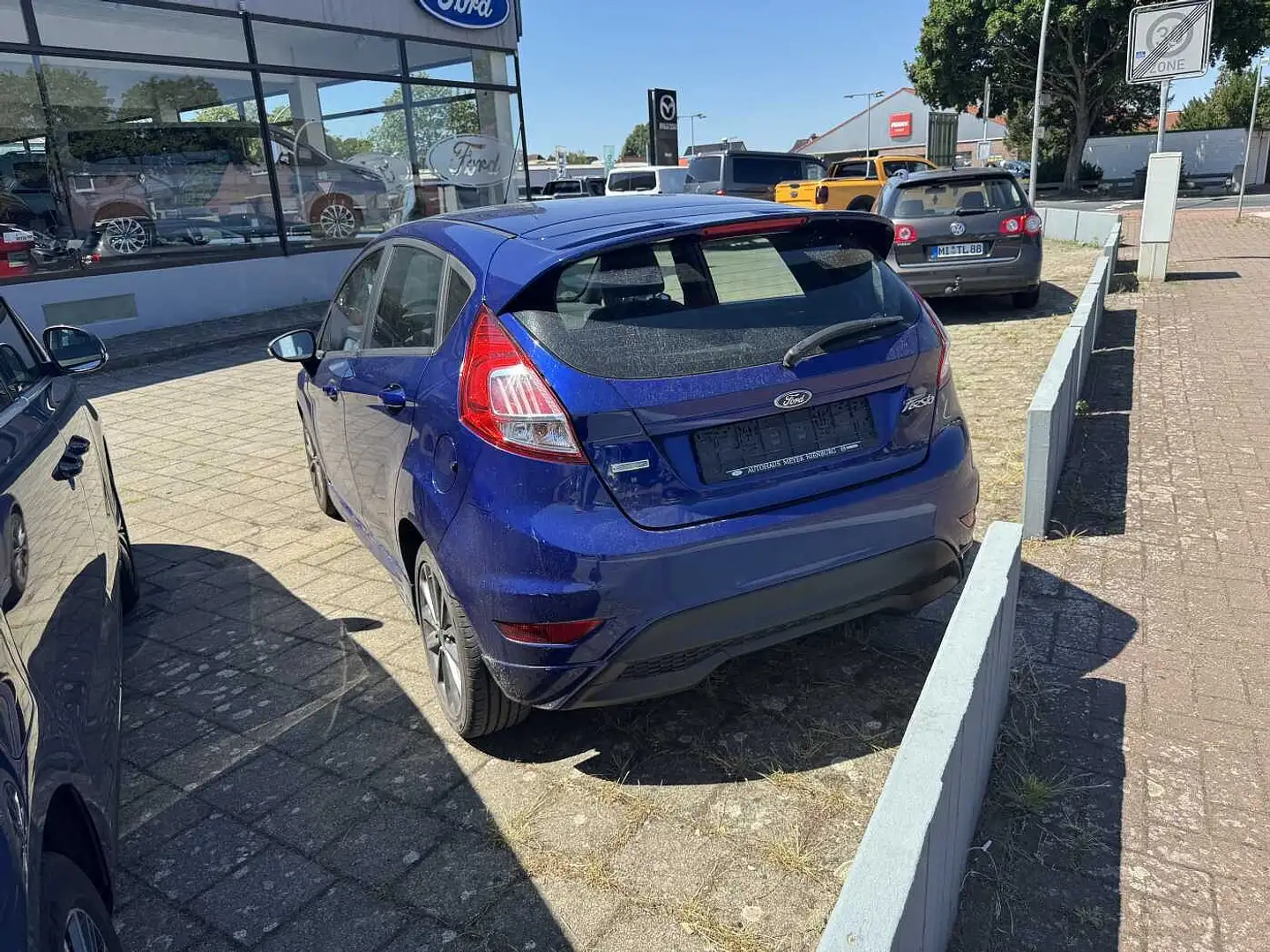 Ford Fiesta 5-Türer 1.0 EcoBoost Start-Stop ST-LINE Blau - 2
