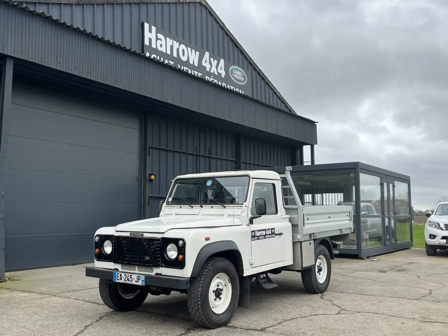 Land Rover Defender 110 PICK UP TD5 Wit - 1