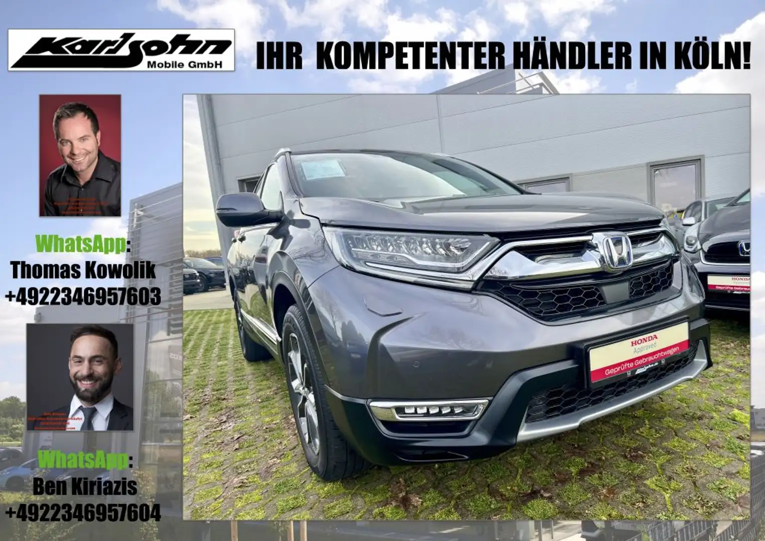 Honda CR-V e:HEV 2.0 i-MMD Hybrid 4WD Executive Silber - 1