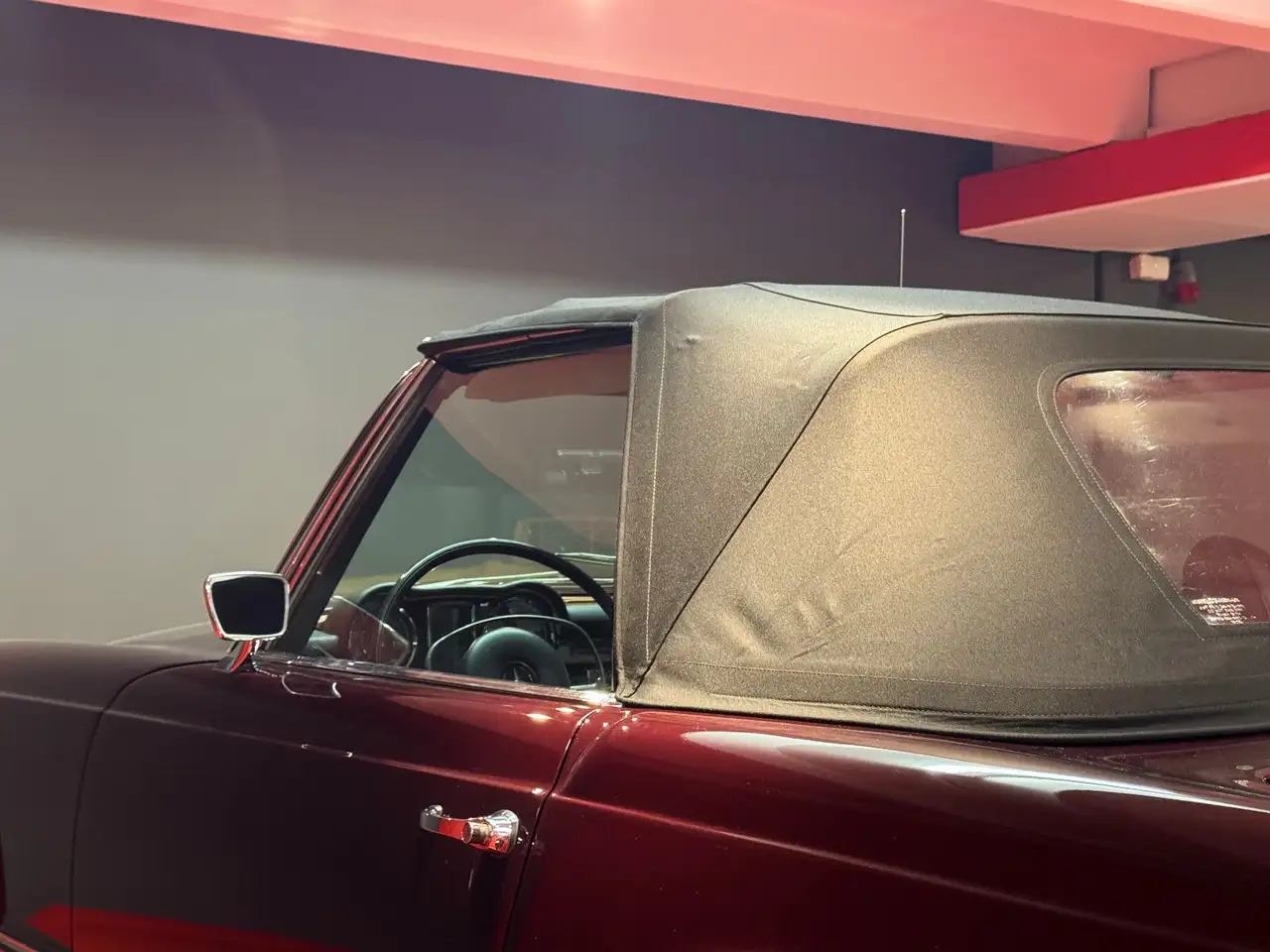 Mercedes-Benz SL 280 Pagode/Vollrestauriert/Weinrot/Topzustand, foto 6
