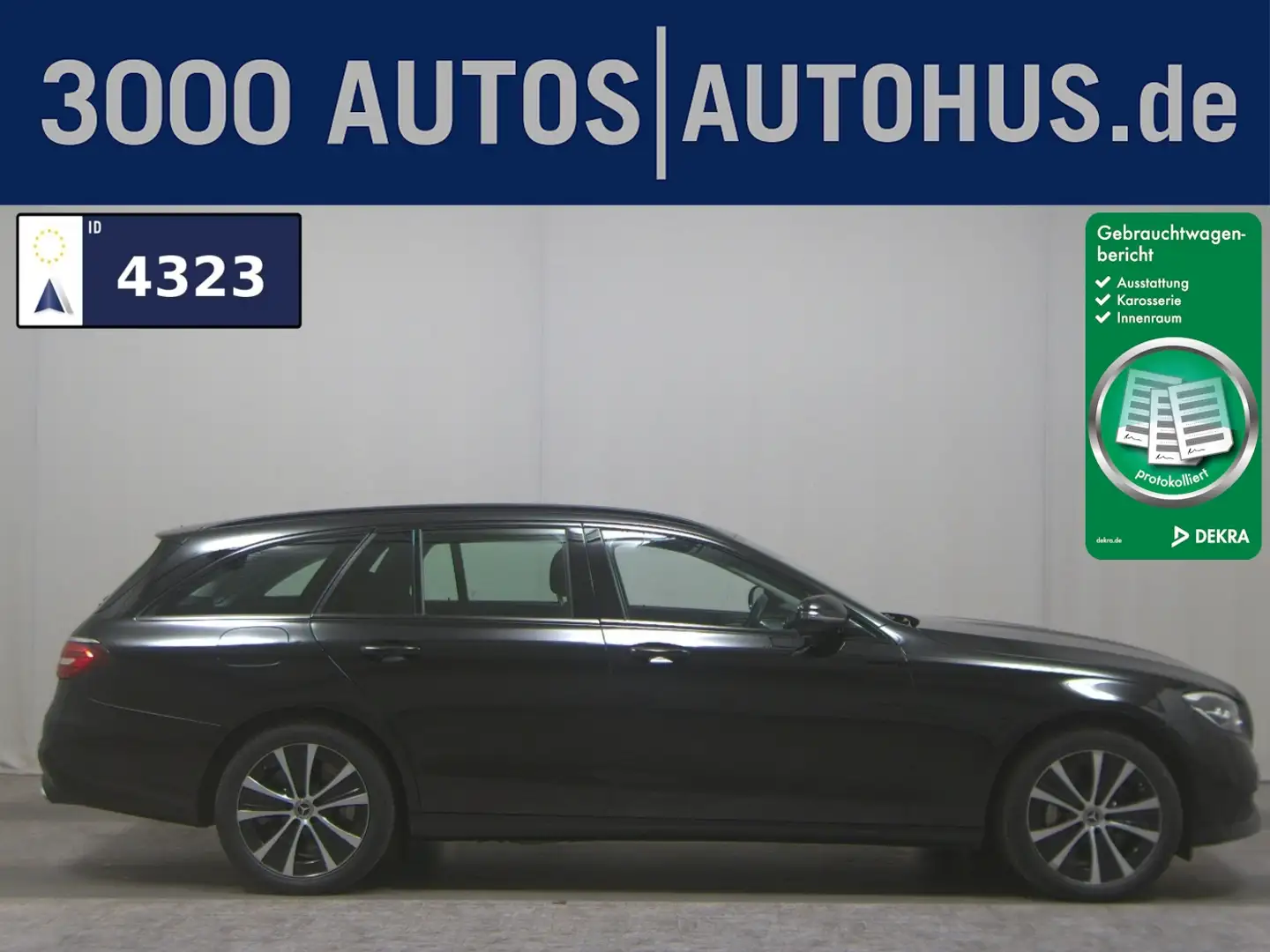 Mercedes-Benz E 300 T de Avantgarde Navi Widescrn AHK Distr.+ Noir - 1