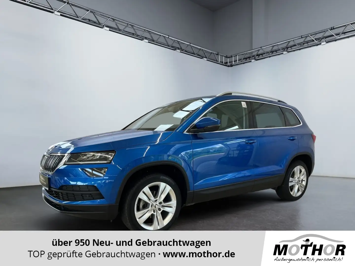 Skoda Karoq Style 1.5 TSI Anhängerkupplung Smartlink Blau - 1