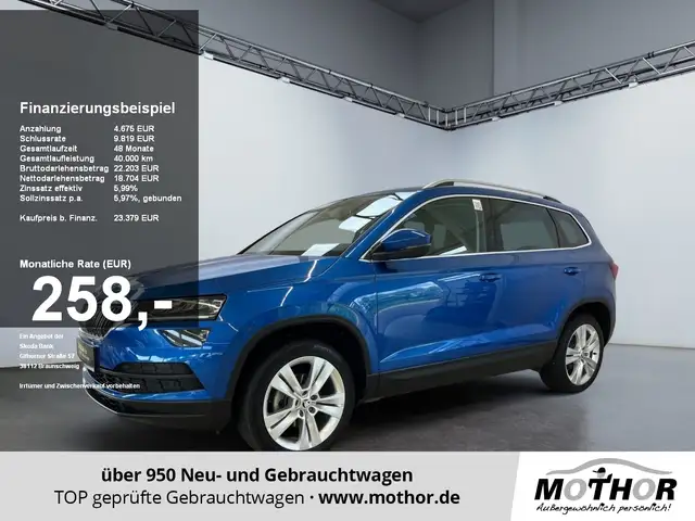 Skoda Karoq Style 1.5 TSI Anhängerkupplung Smartlink