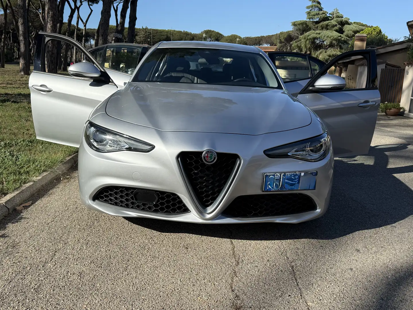 Alfa Romeo Giulia 2.2 t Business Sport Launch Edition 180cv auto Argento - 1