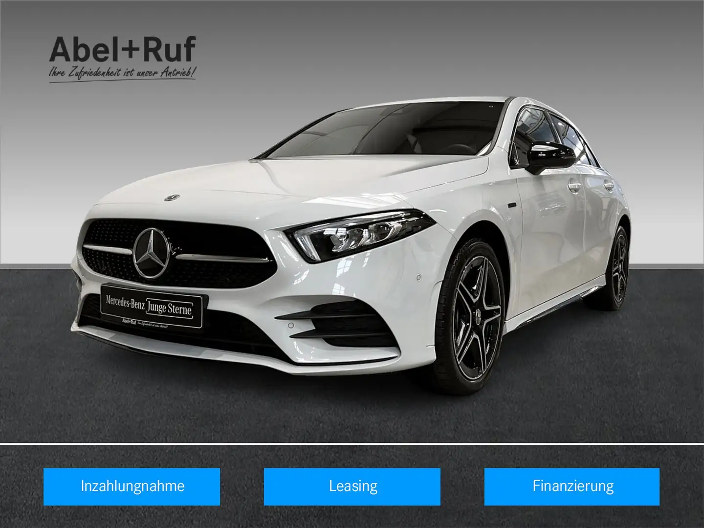 Mercedes-Benz A 250 e AMG+MBUX+LED+NIGHT+PARKTRONIC+Ambi+18" White - 1