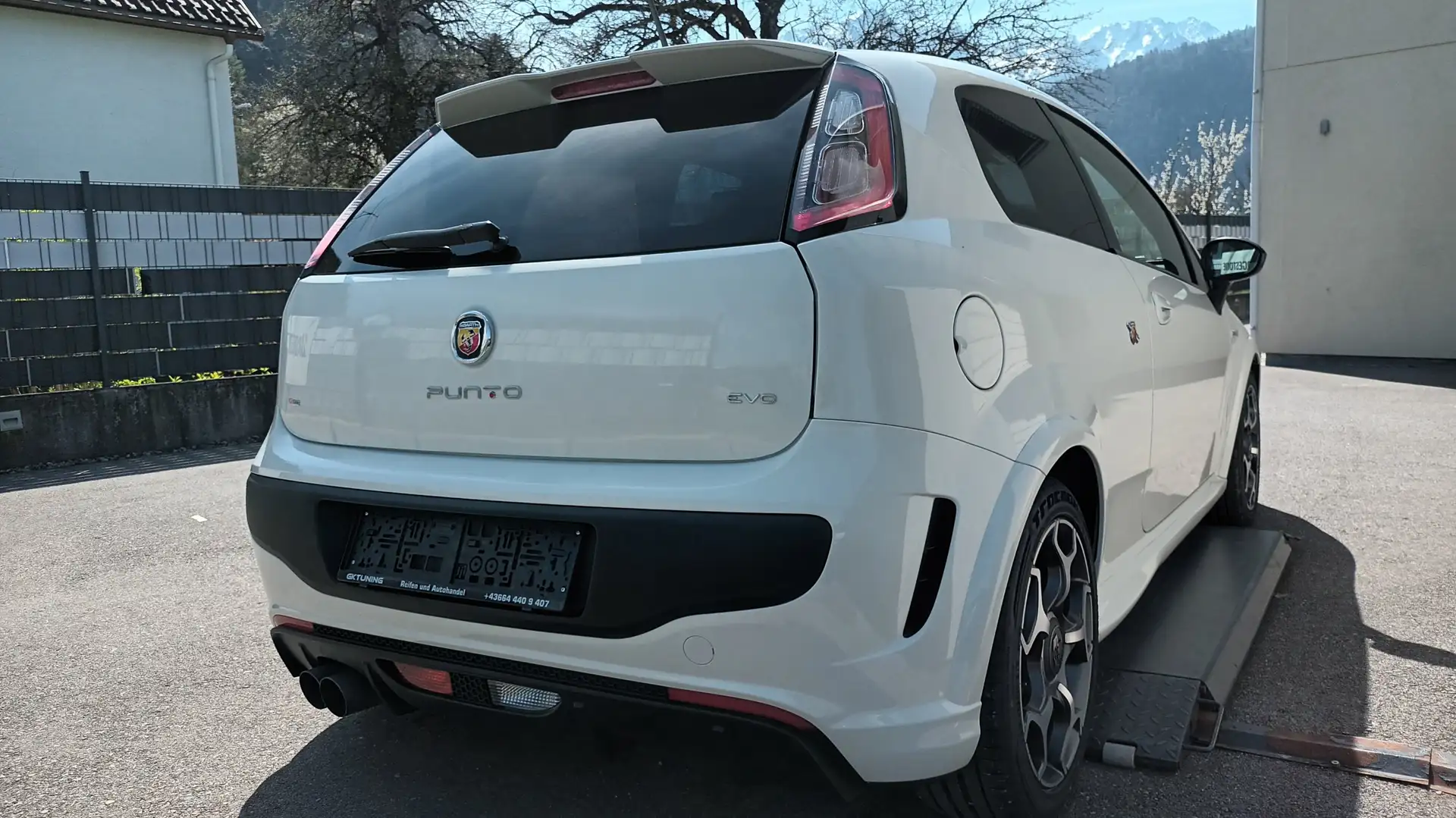 Abarth Punto EVO Abarth Punto EVO Sportfahrwerk, Klima usw Blanco - 2