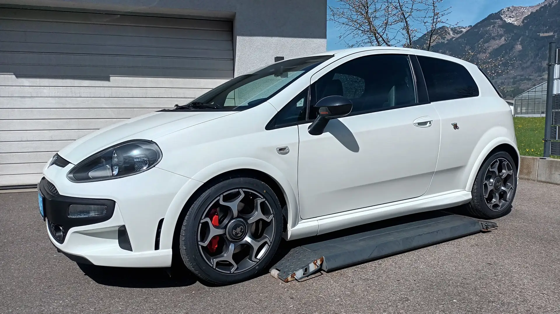 Abarth Punto EVO Abarth Punto EVO Sportfahrwerk, Klima usw Blanco - 1