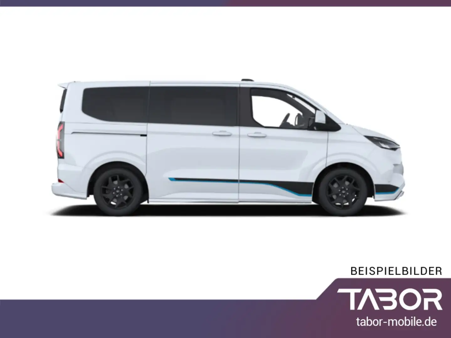 Ford Tourneo Custom 2.0 TDCi 170 Aut Sport 320 L1 AHK Weiß - 2