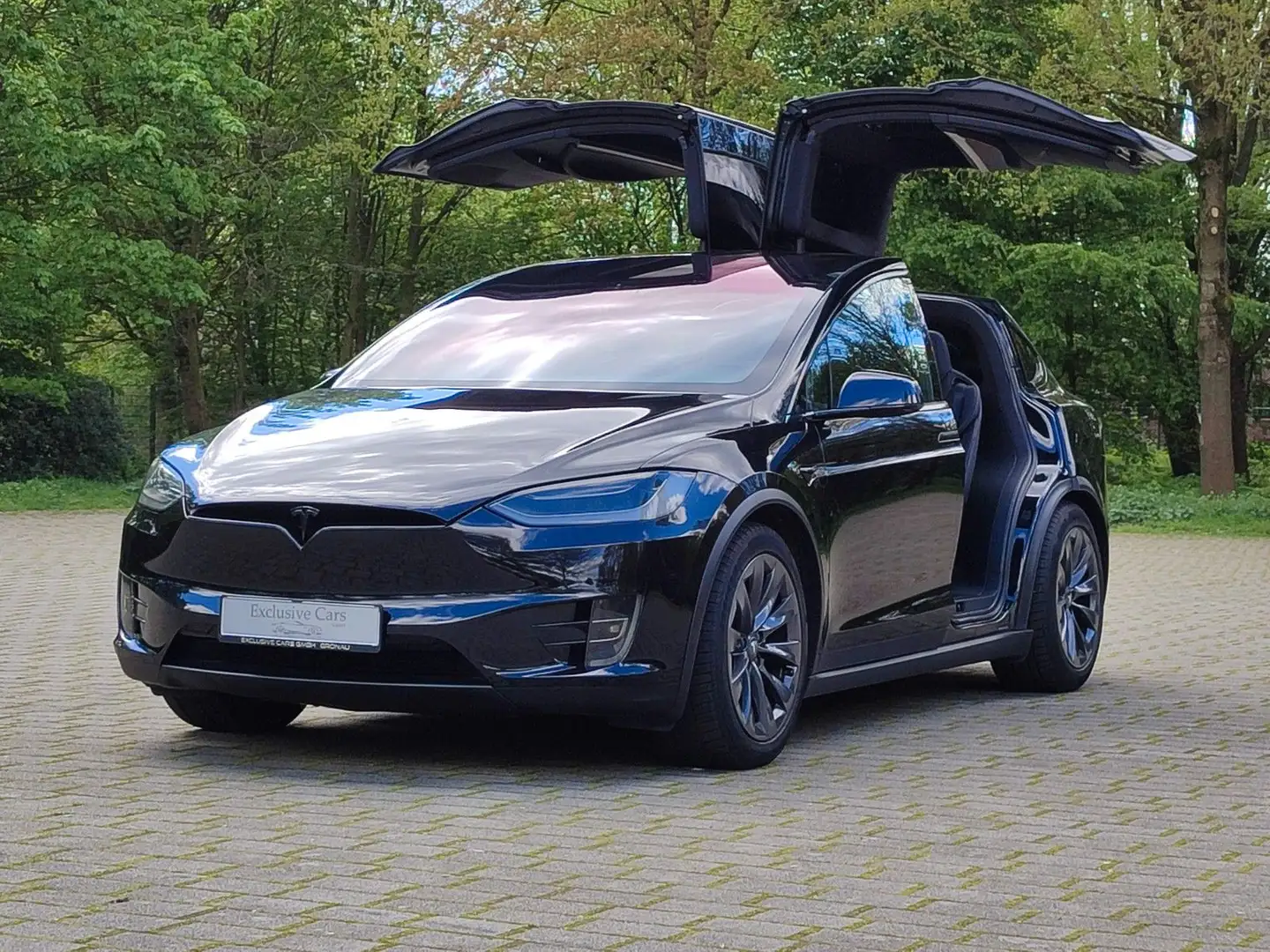 Tesla Model X MODEL X 100D | EAP-AKTIV | MCU2 | 6-SEATS | AHK Schwarz - 1