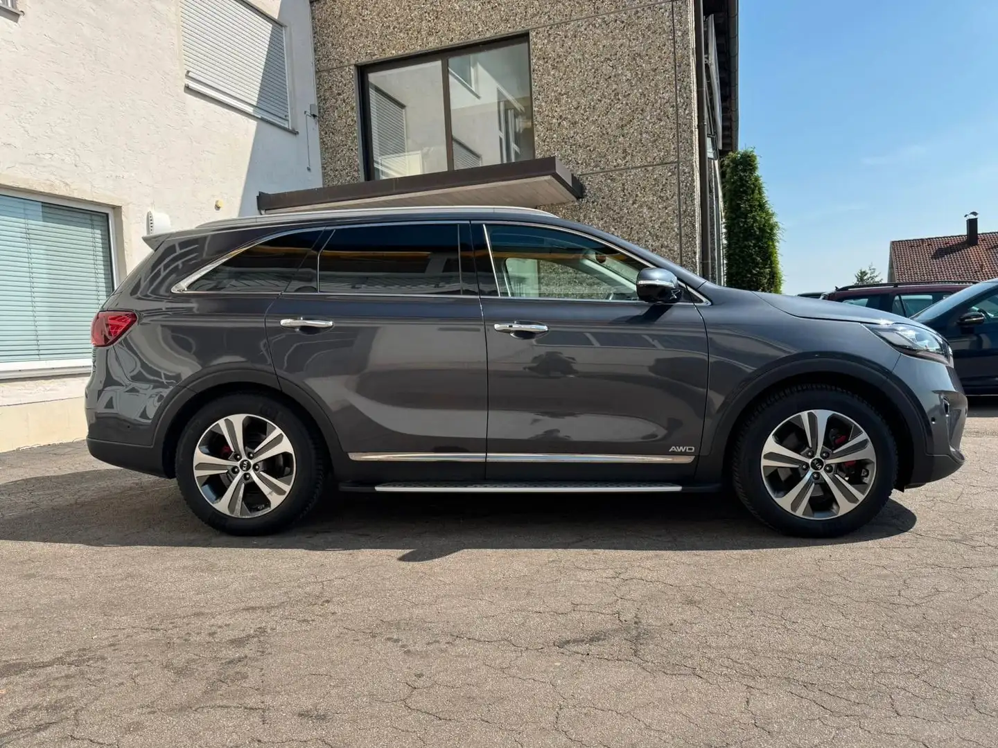 Kia Sorento GT-Line 4WD 7Sitze ACC H/K PANO 360° AHK Gris - 2