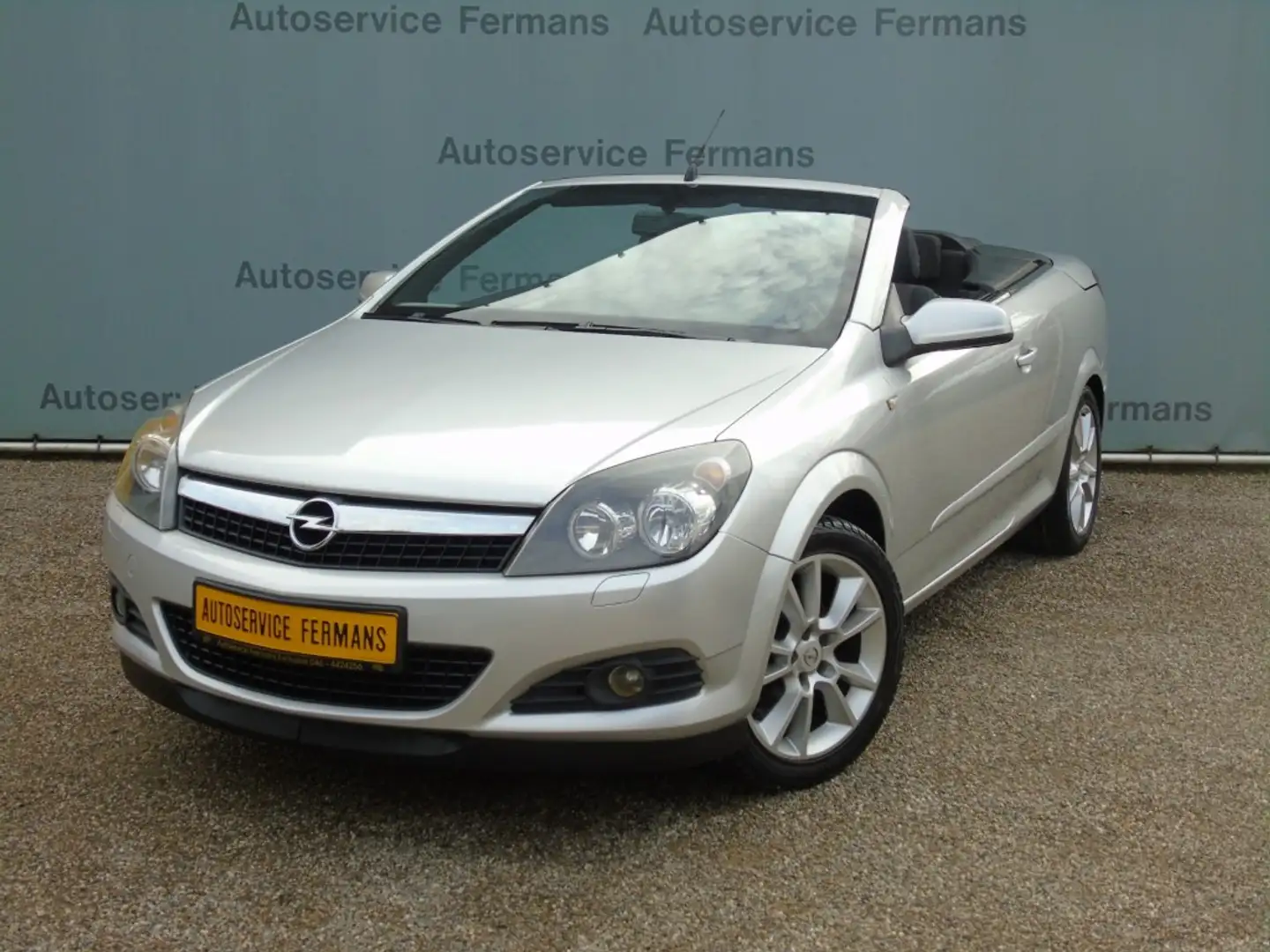 Opel Astra Twin Top 1.8 Enjoy - Airco - El. kap ! Grijs - 2