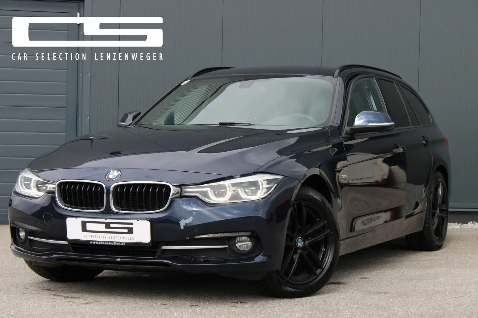 BMW 320 320 d xDrive Sport Line *8-fach bereift* Bleu - 1