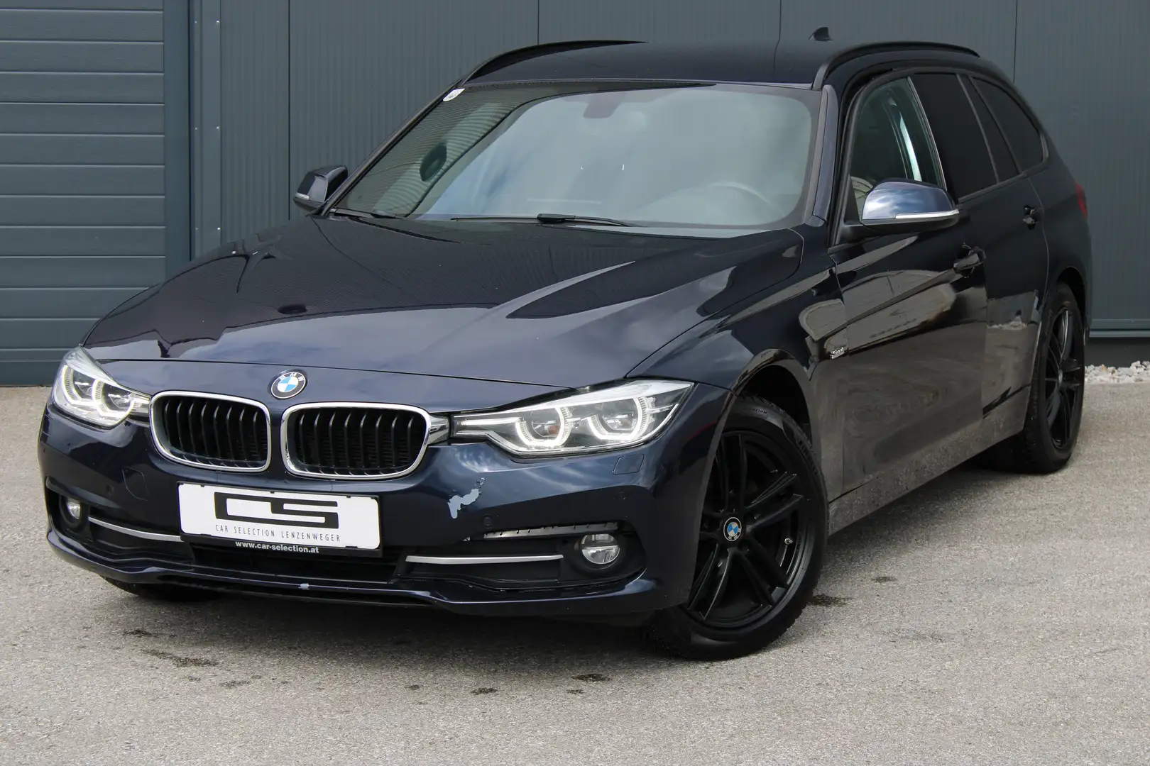 BMW 320 320 d xDrive Sport Line *8-fach bereift* Bleu - 2