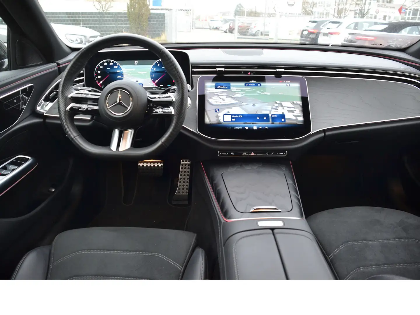 Mercedes-Benz E 200 AMG Line Advanced (Night KLGo Distronic .. Grau - 2