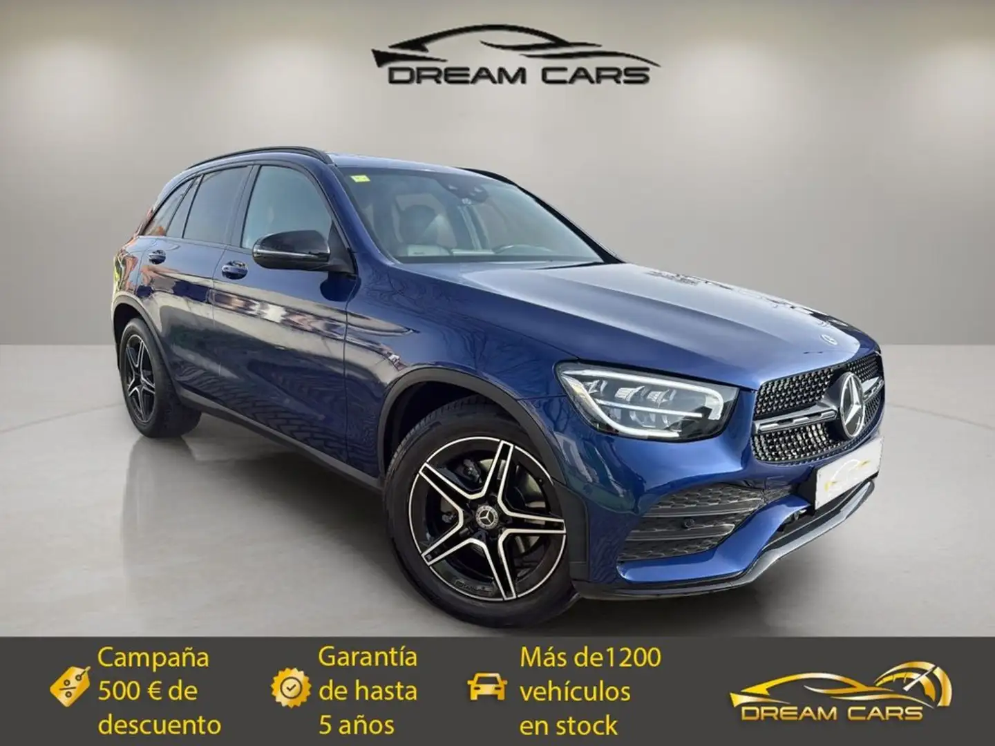 Mercedes-Benz GLC 220 220d 4Matic 9G-Tronic Azul - 1