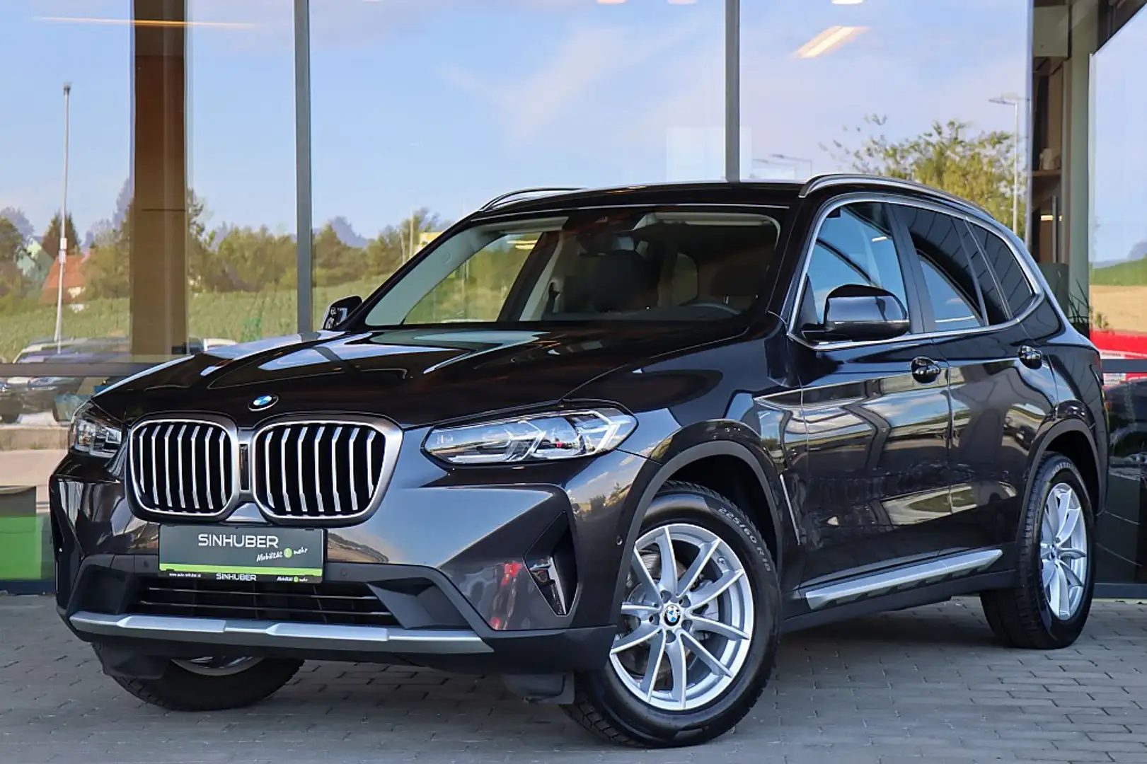 BMW X3 xDrive 20d 48V Aut. adapt. LED, Navi, HeadUp, S... Grau - 1
